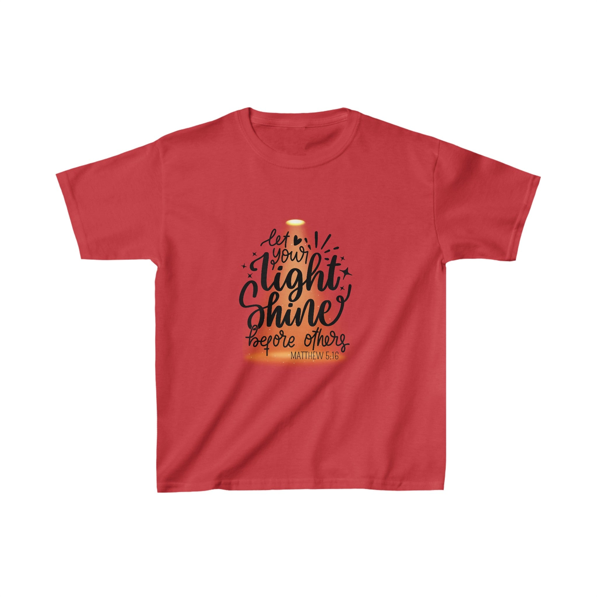 Matthew 5:16 Kids Heavy Cotton™ Tee