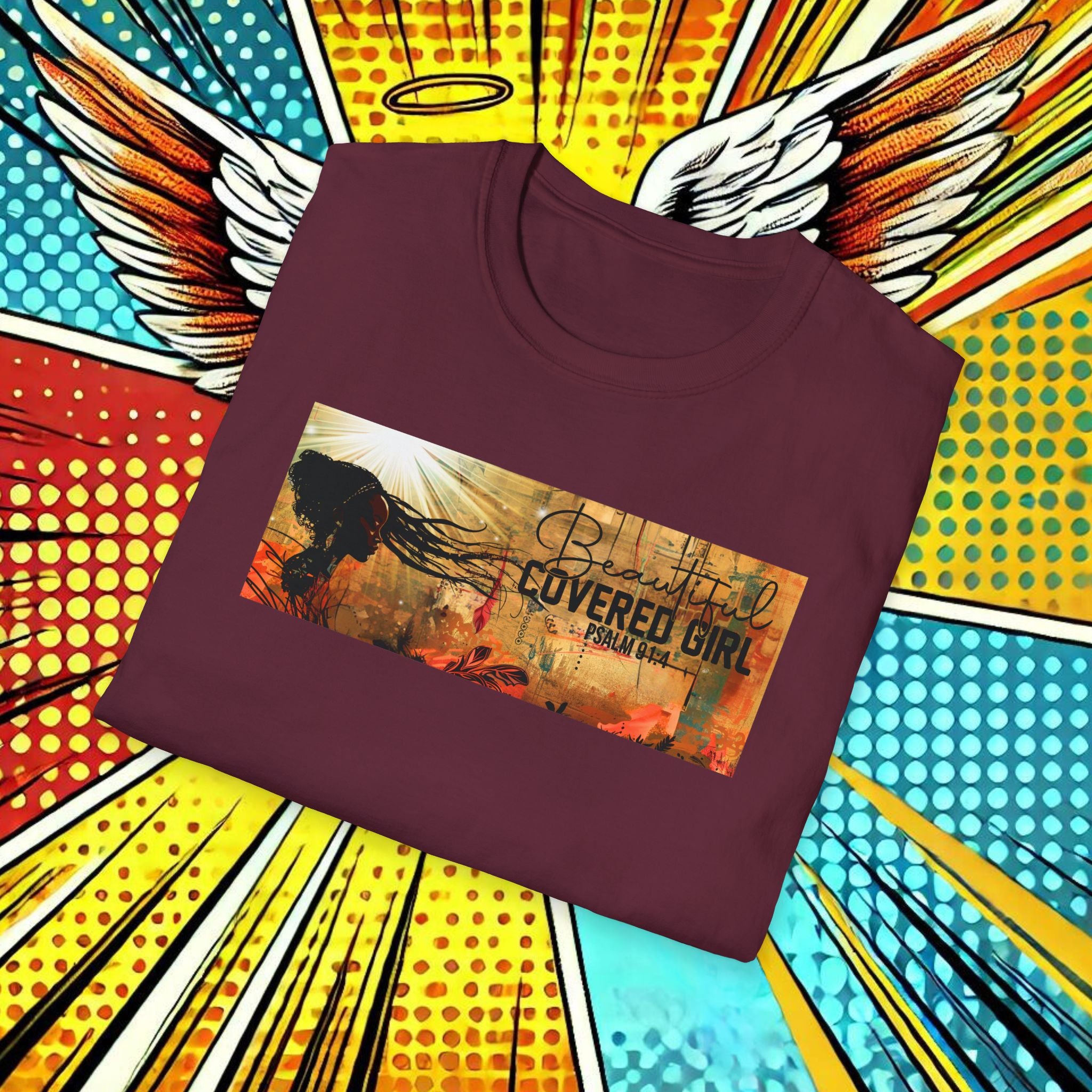 Beautiful Covered Girl T-Shirt