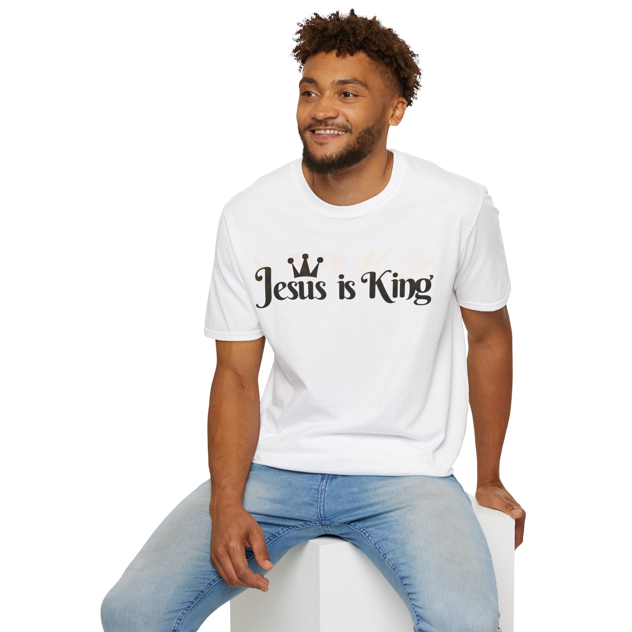 Jesus is King Men's Softstyle T-Shirt
