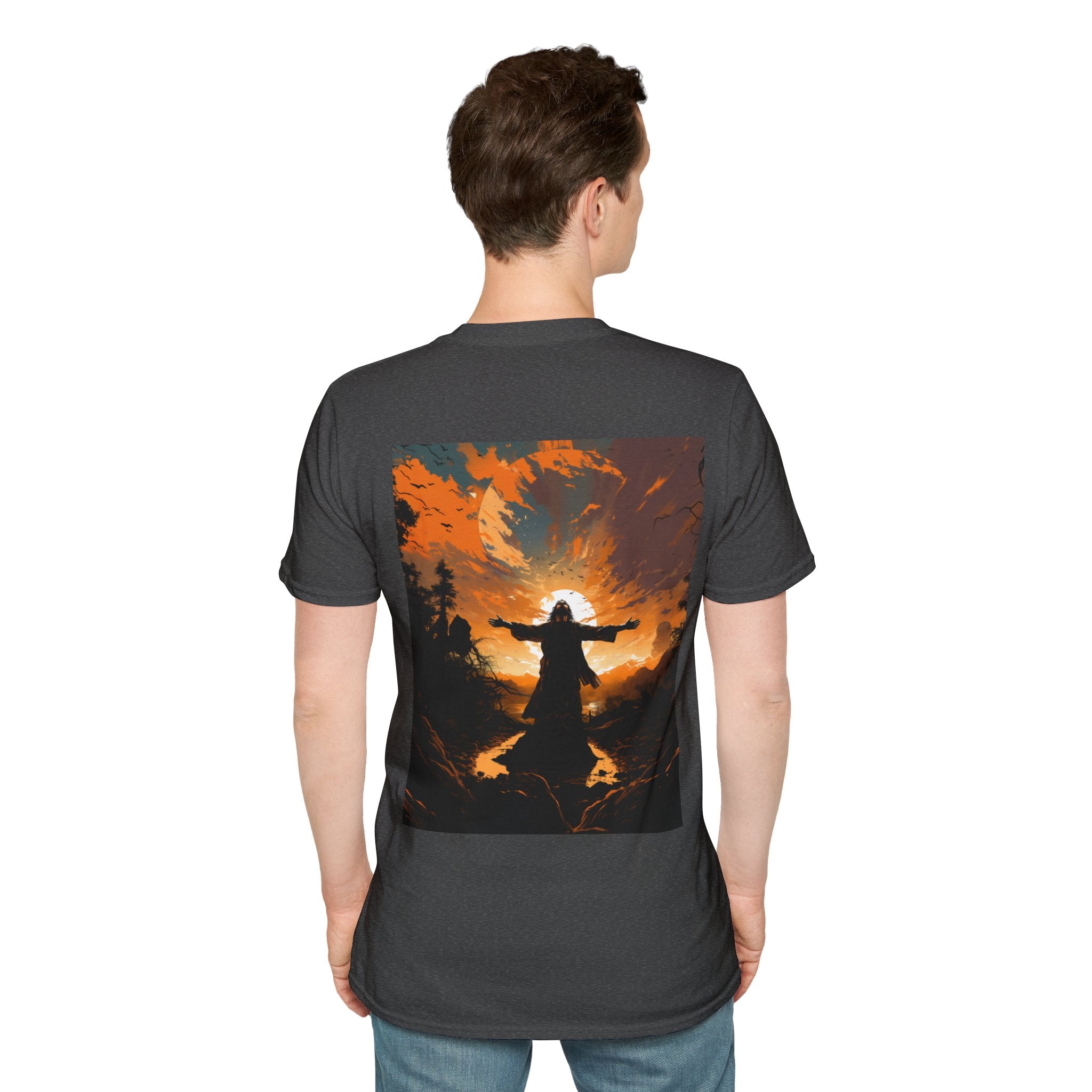Arms Wide Open Jesus Men's Softstyle T-Shirt