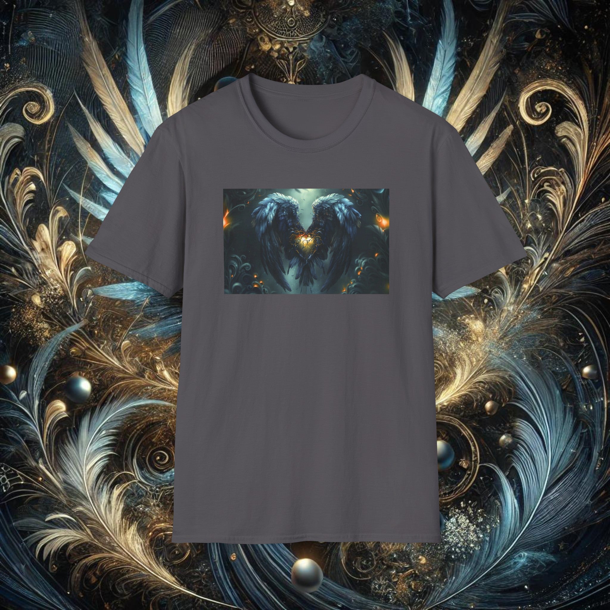 Wings of Protection – Psalm 91:4 T-Shirt