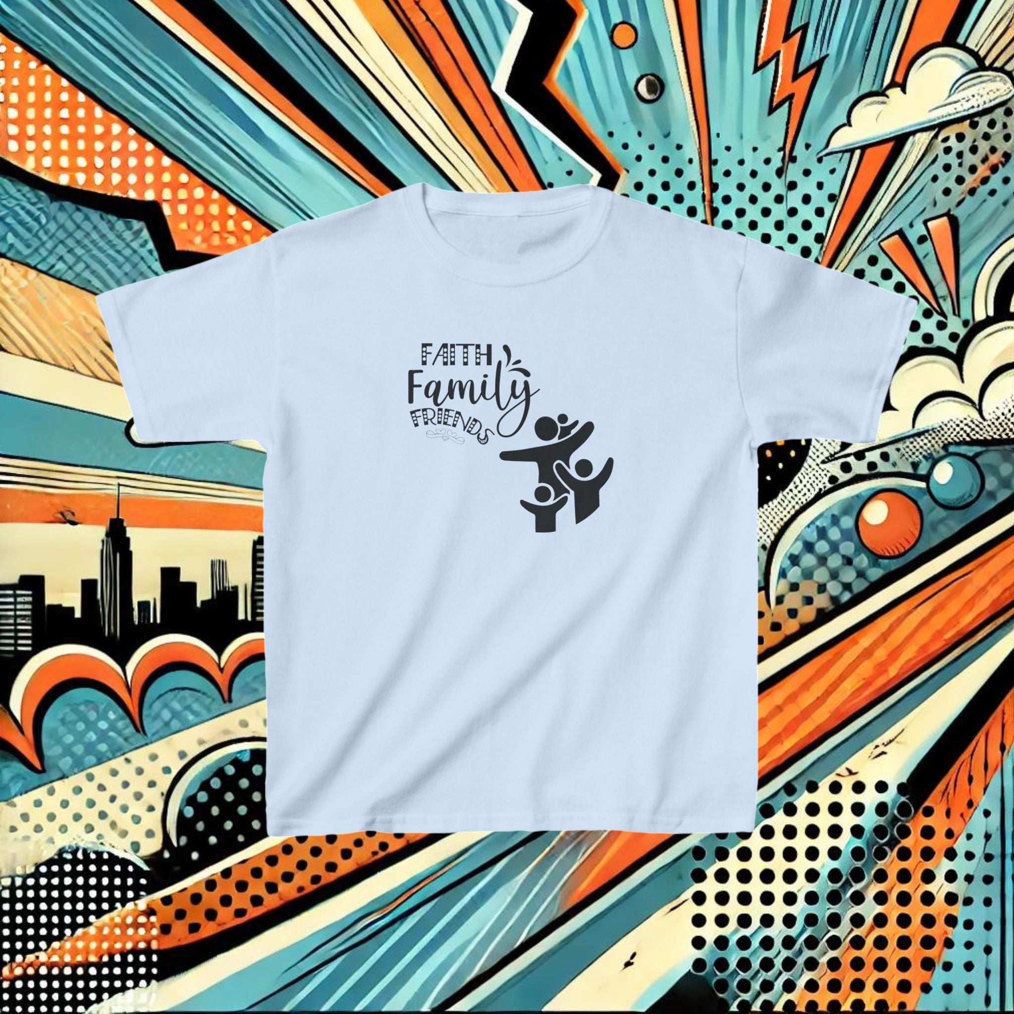 Faith Family Friends Kids Heavy Cotton™ Tee