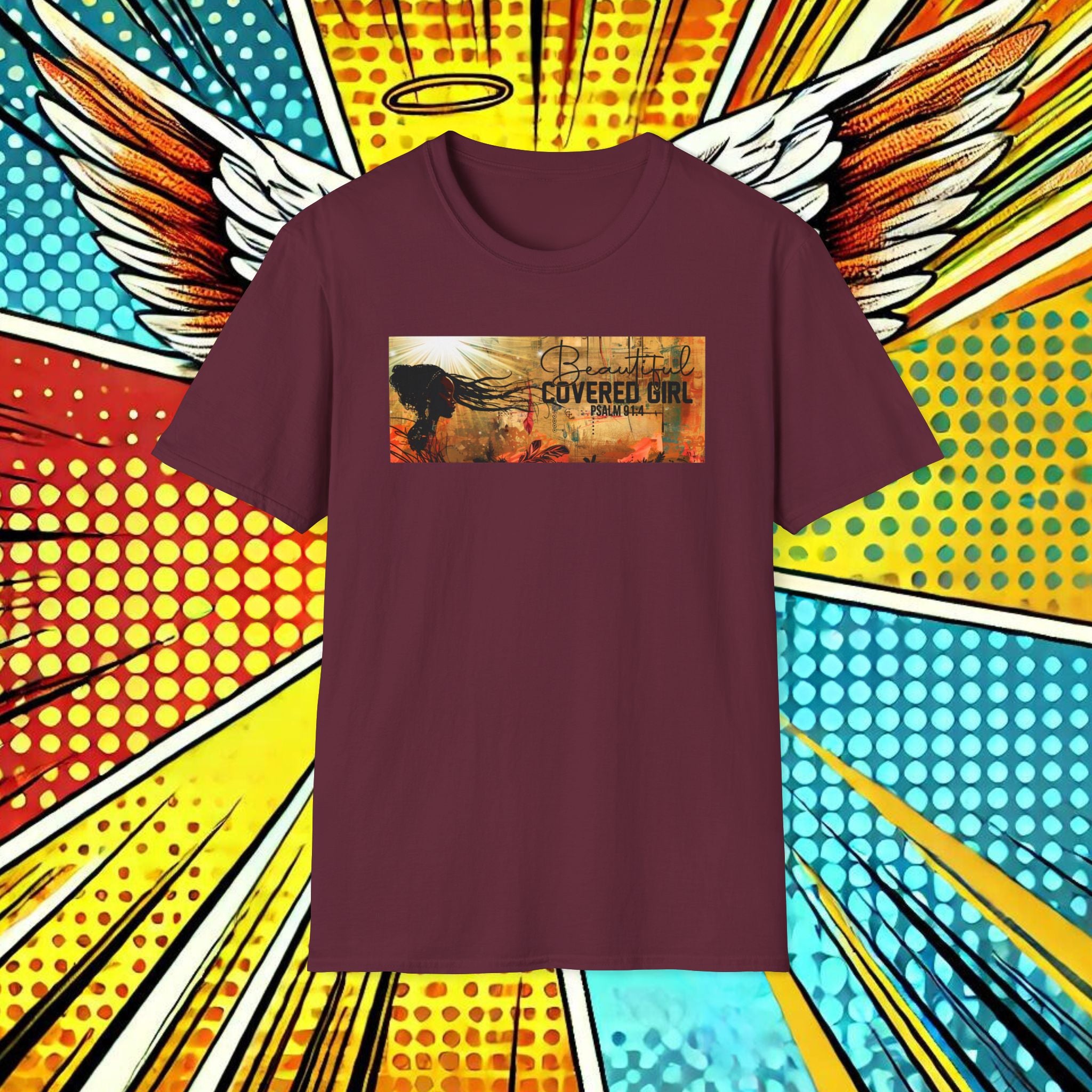 Beautiful Covered Girl T-Shirt