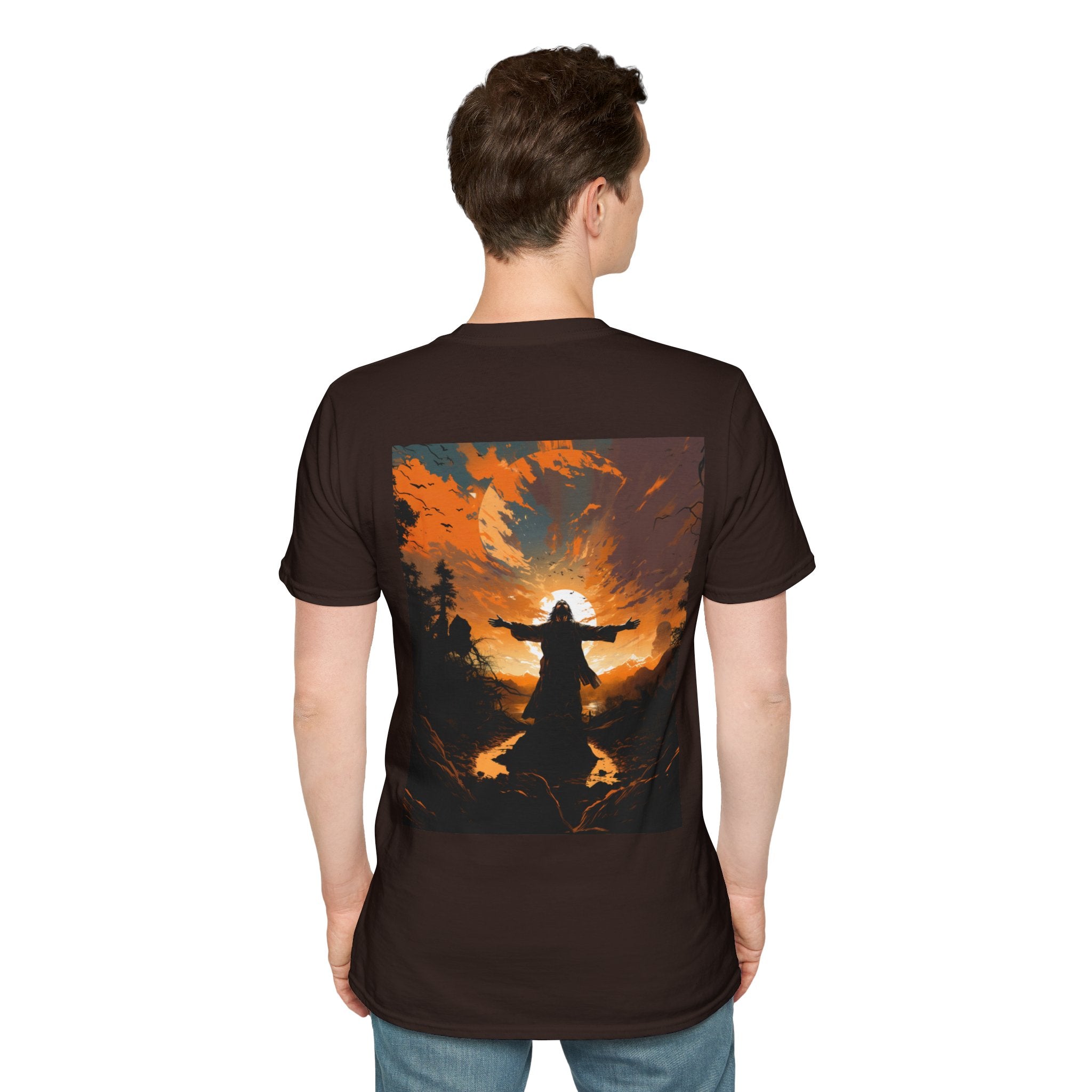 Arms Wide Open Jesus Men's Softstyle T-Shirt