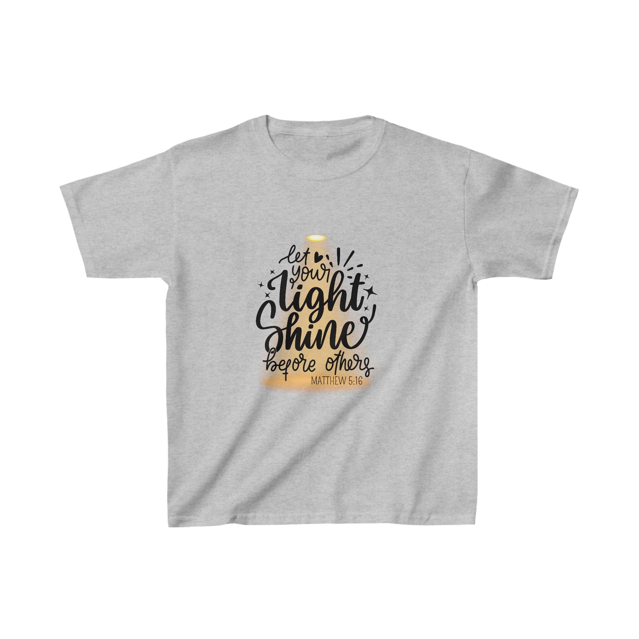 Matthew 5:16 Kids Heavy Cotton™ Tee