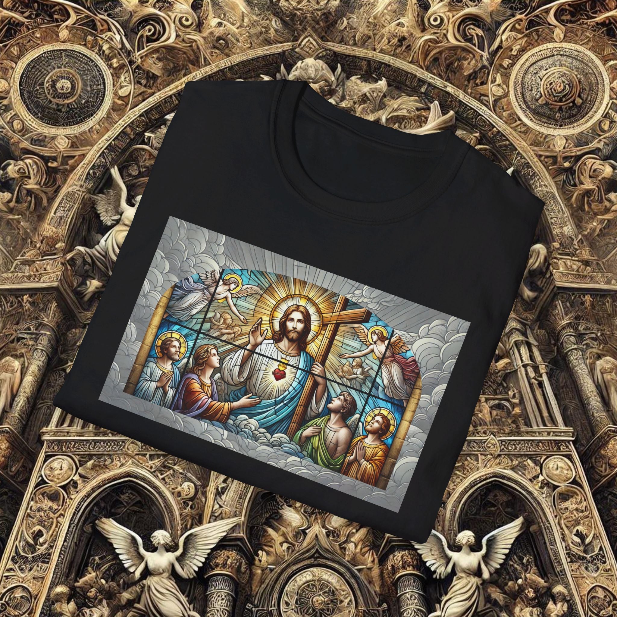 "Stained Glass Savior" T-Shirt