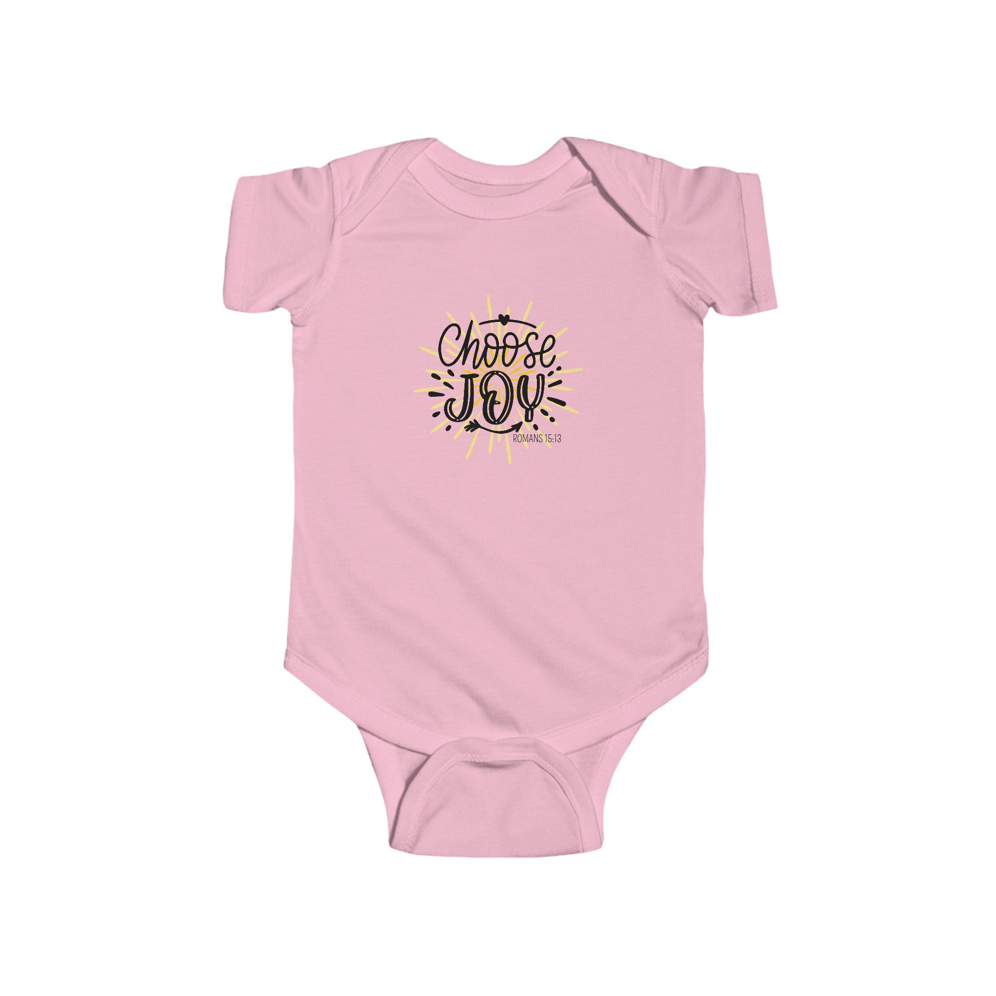 Romans 15:13 Choose Joy Infant Fine Jersey Bodysuit