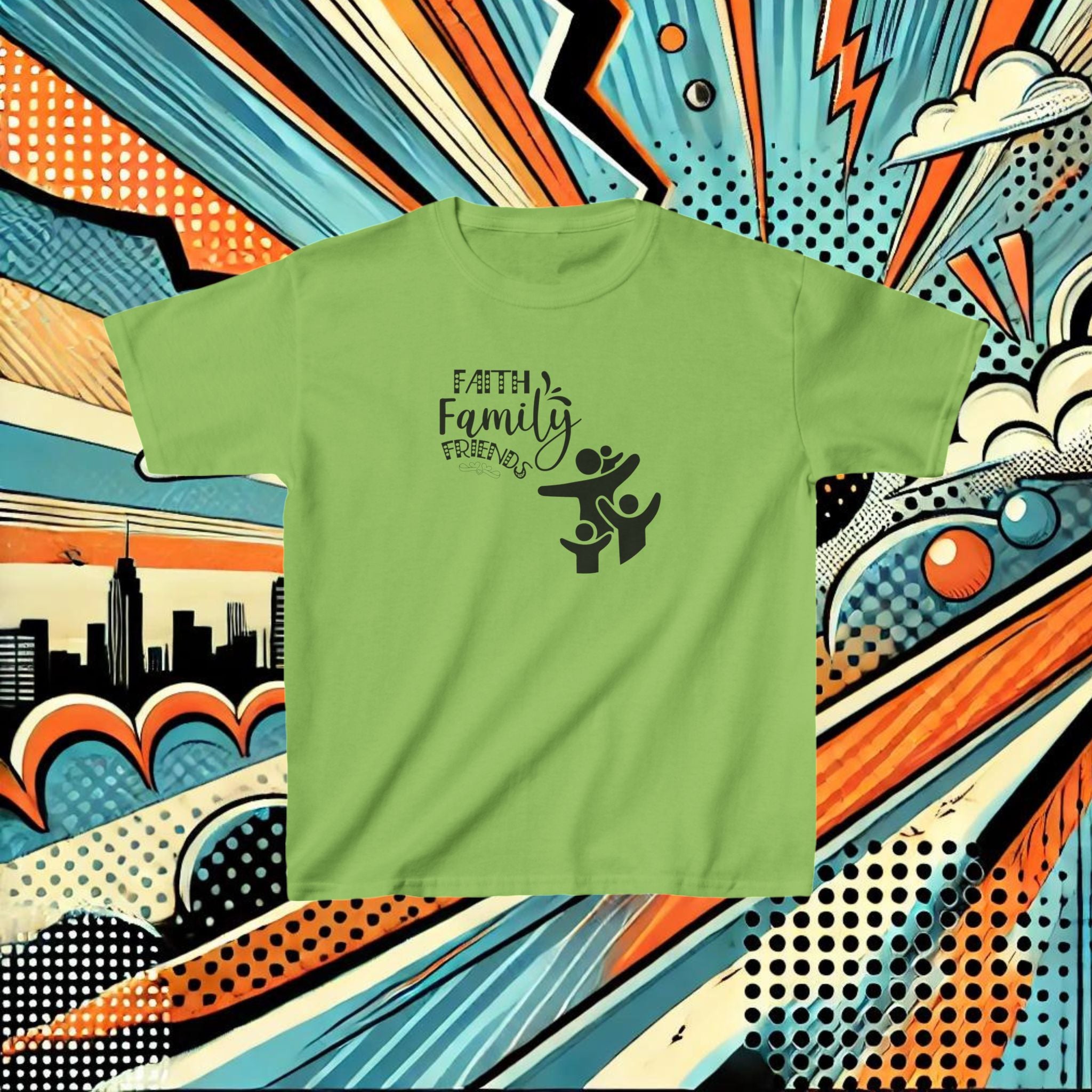 Faith Family Friends Kids Heavy Cotton™ Tee