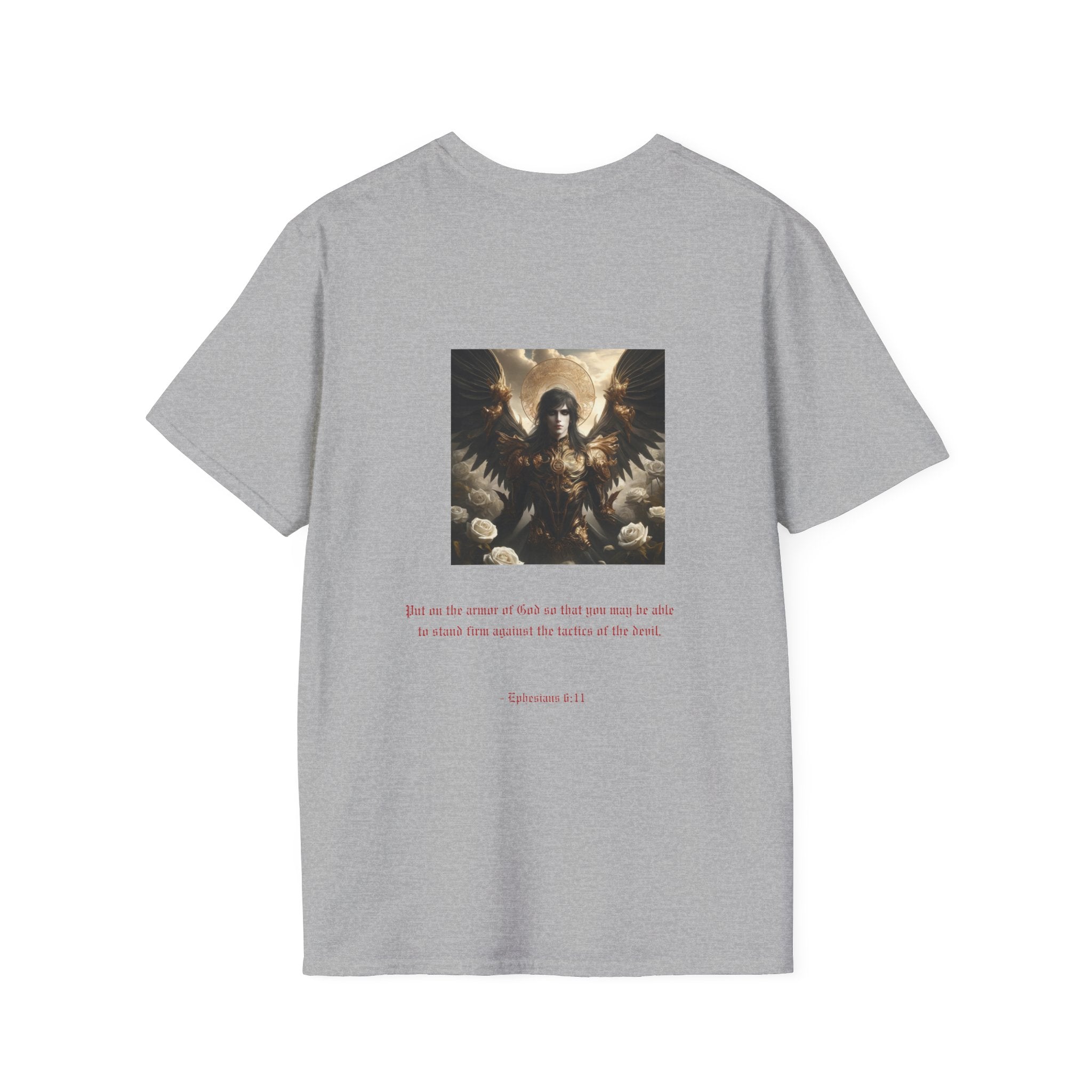 Ephesians 6:11 Armored Angel Unisex Softstyle T-Shirt