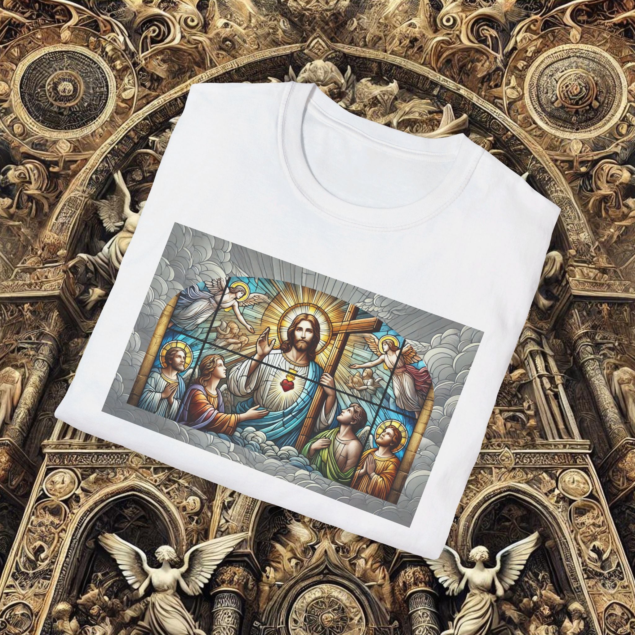 "Stained Glass Savior" T-Shirt