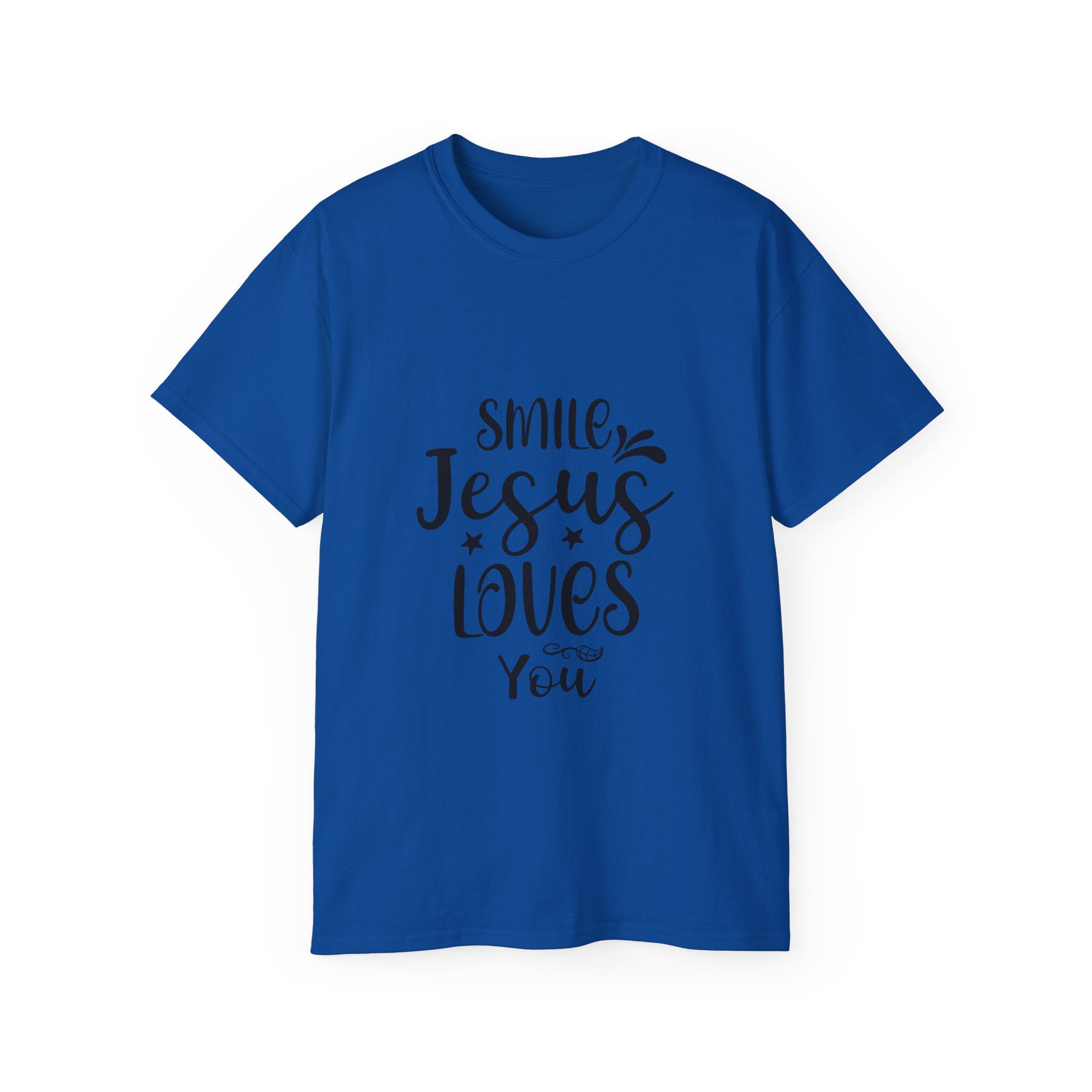 Smile Jesus Loves You Ultra Cotton Tee