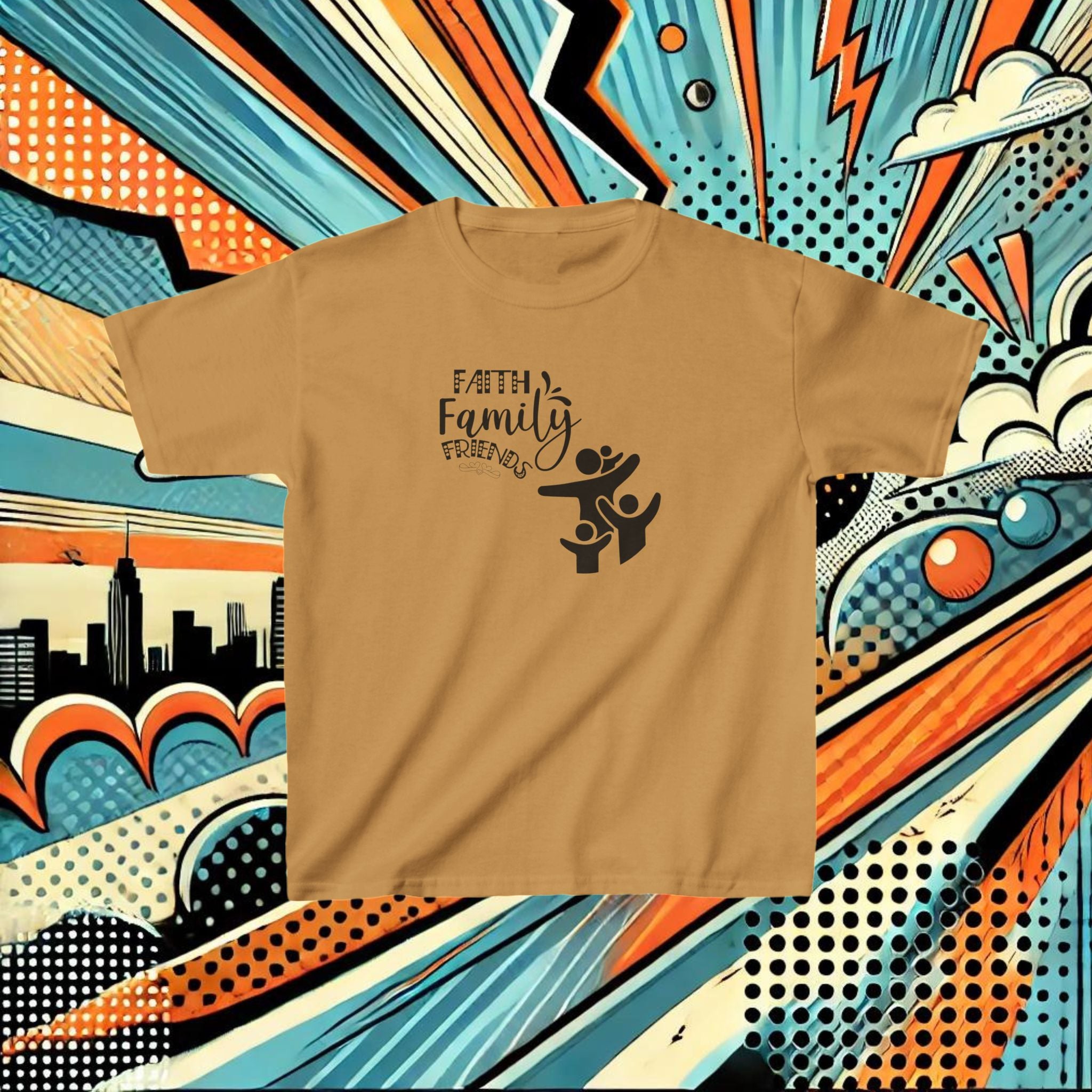 Faith Family Friends Kids Heavy Cotton™ Tee