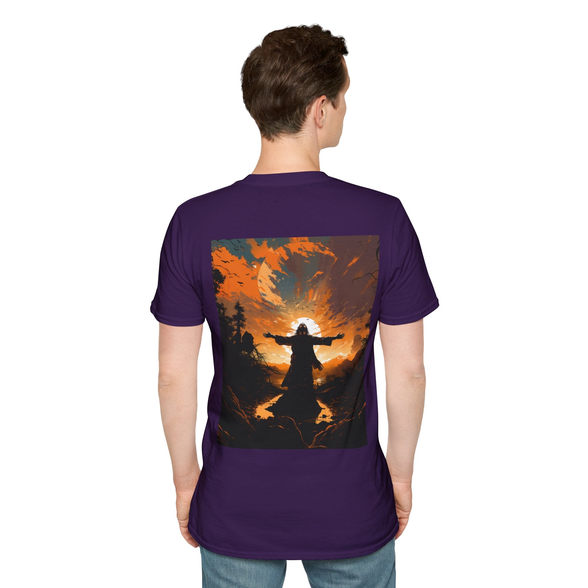 Arms Wide Open Jesus Men's Softstyle T-Shirt