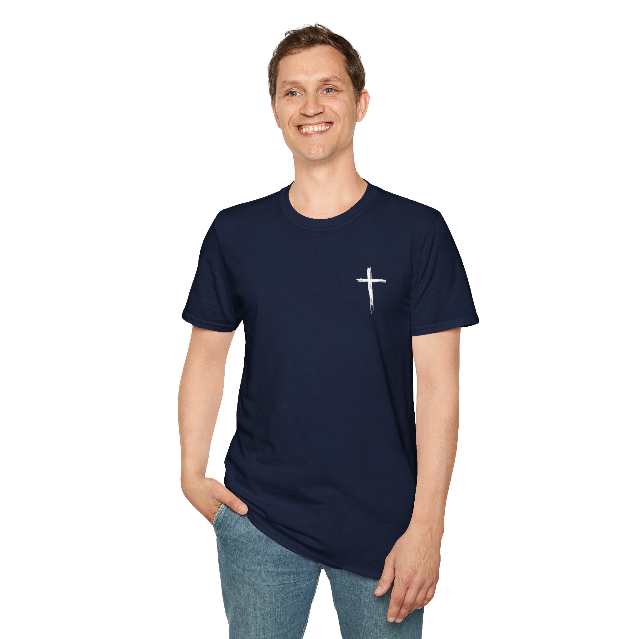 Arms Wide Open Jesus Men's Softstyle T-Shirt