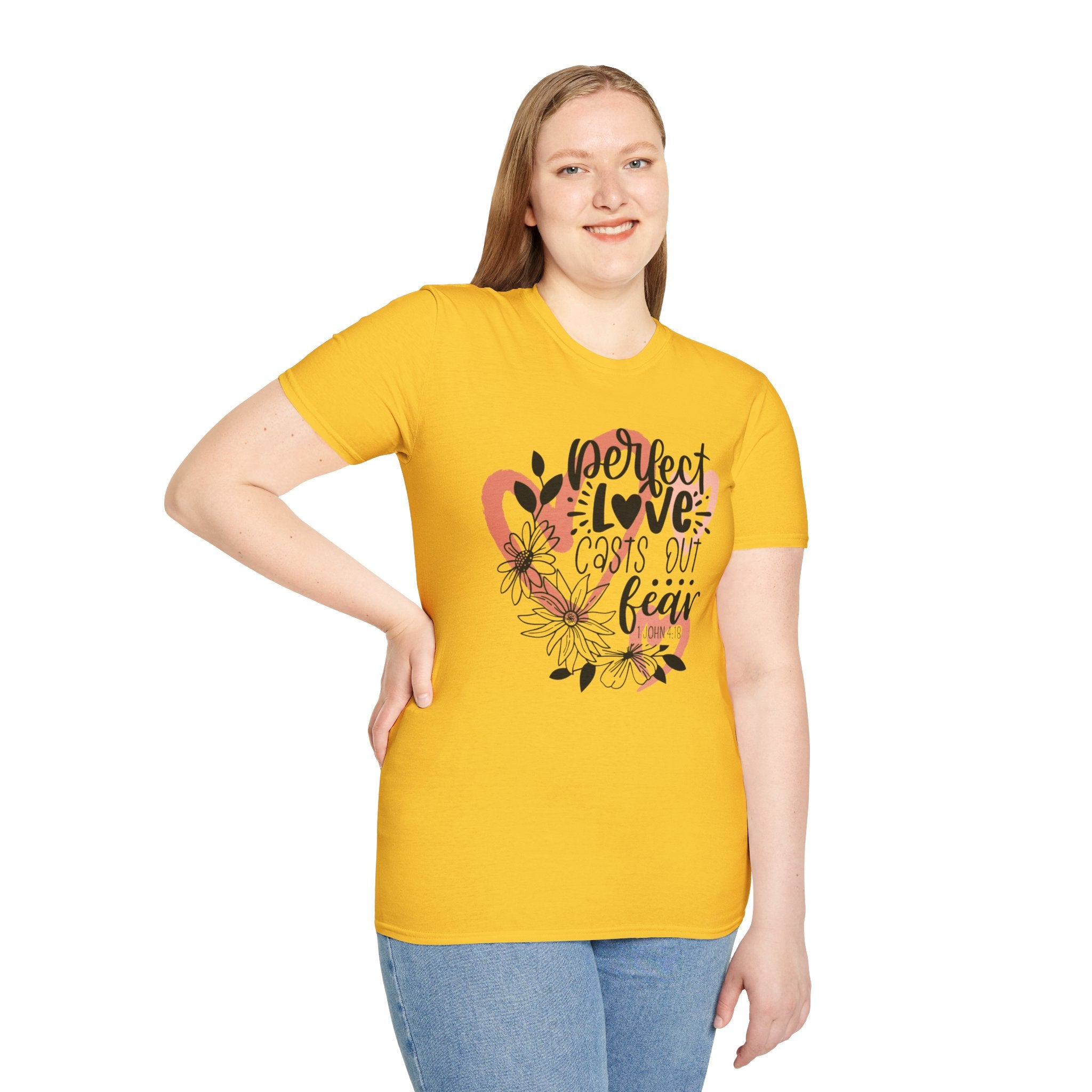 1John 4:18 Women's Softstyle T-Shirt