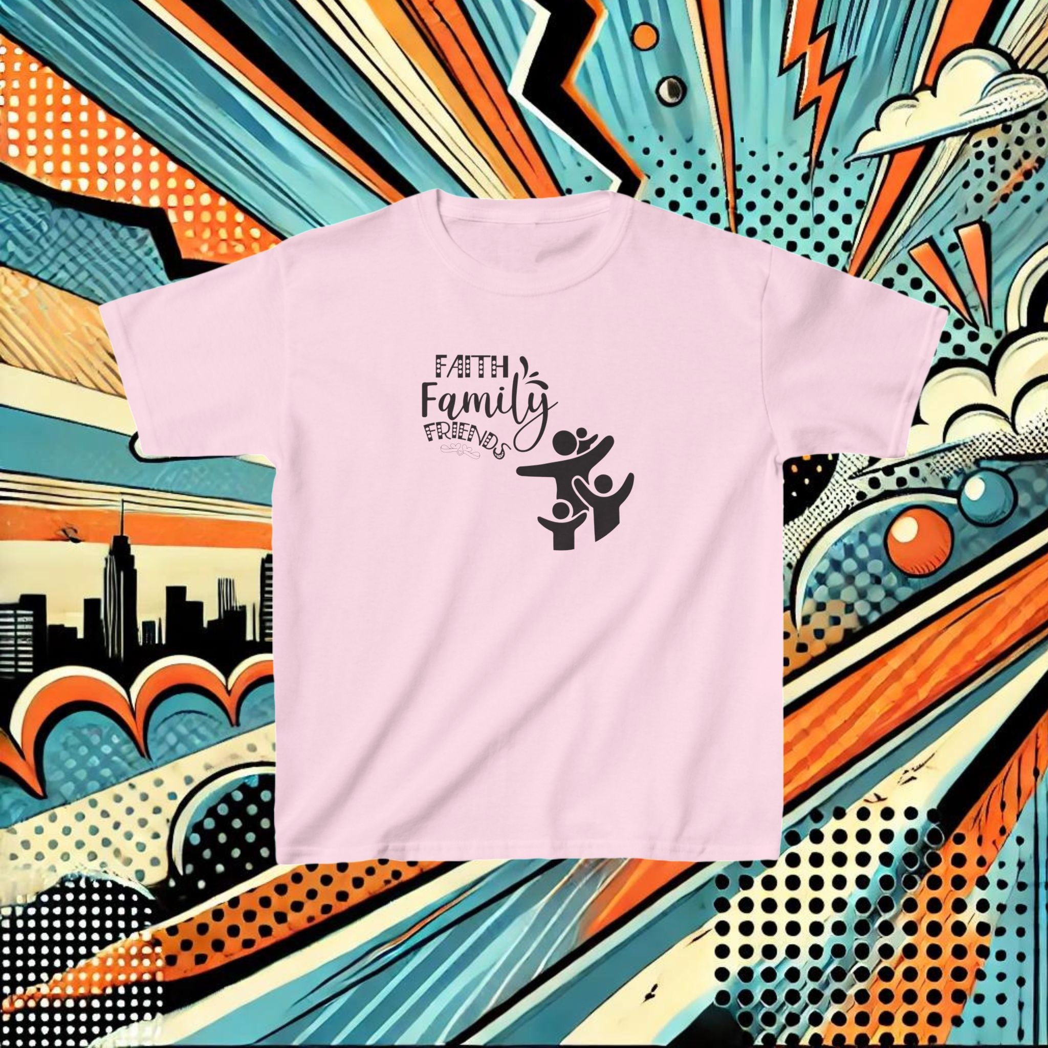 Faith Family Friends Kids Heavy Cotton™ Tee
