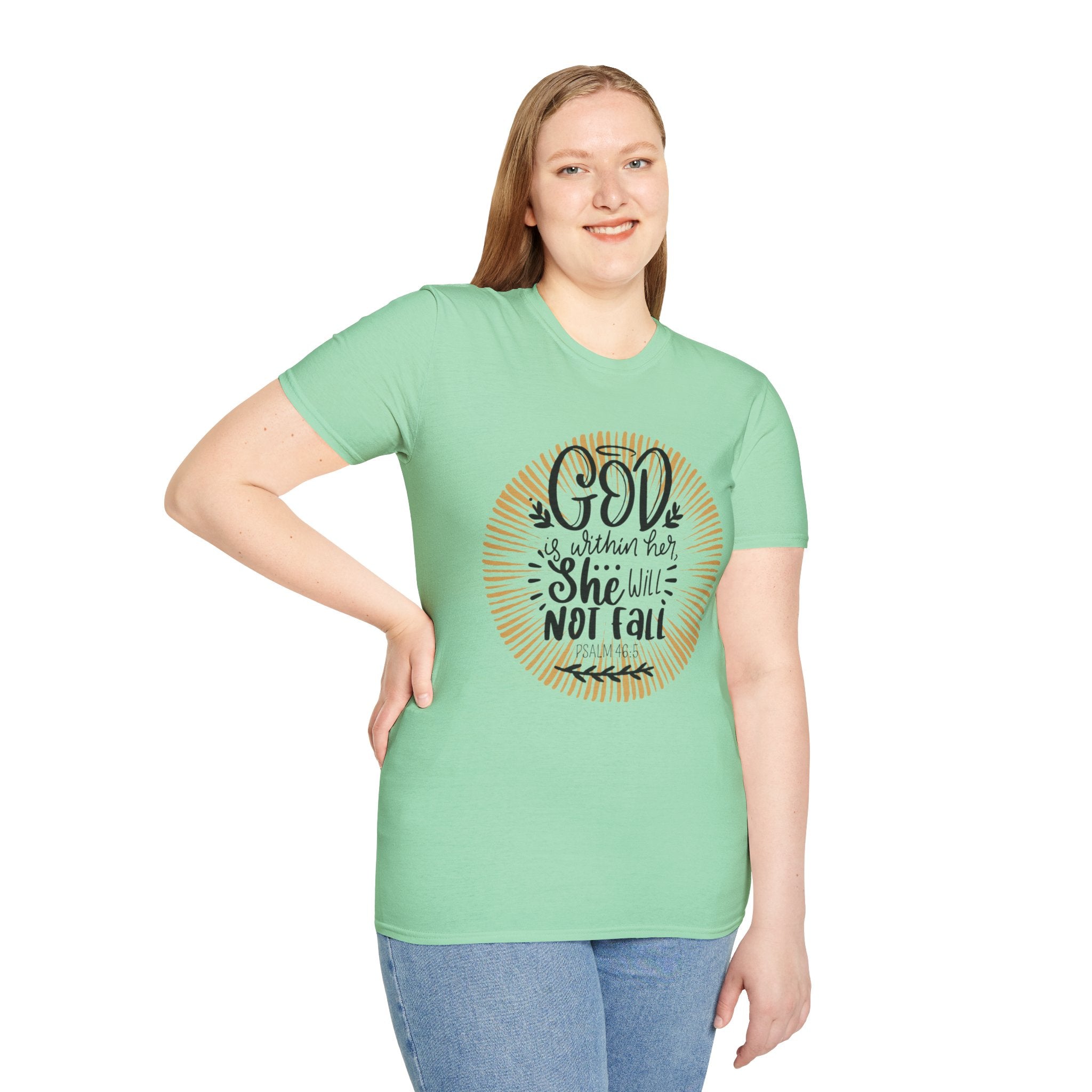 Psalm 46:5 Unisex Softstyle T-Shirt