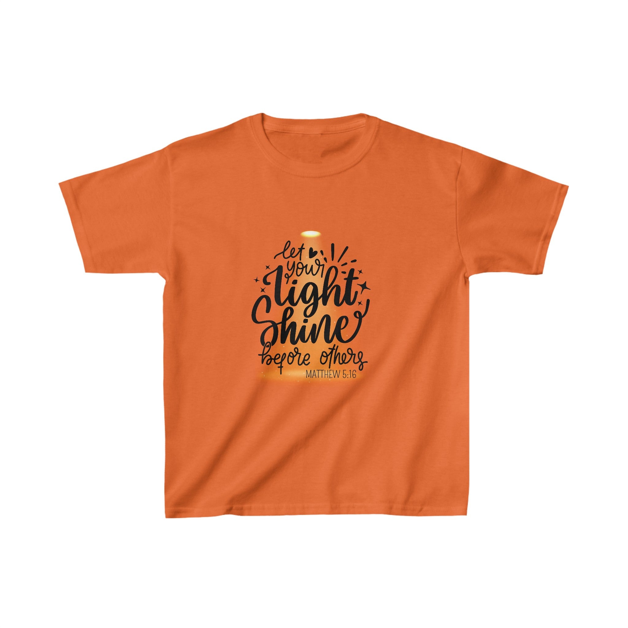 Matthew 5:16 Kids Heavy Cotton™ Tee