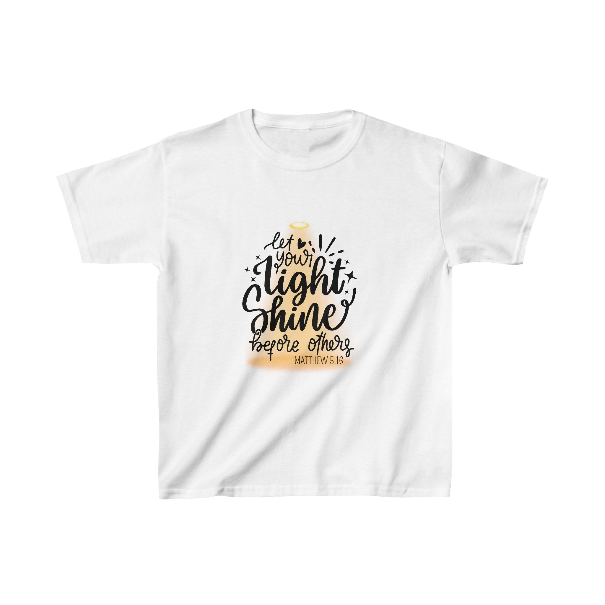 Matthew 5:16 Kids Heavy Cotton™ Tee