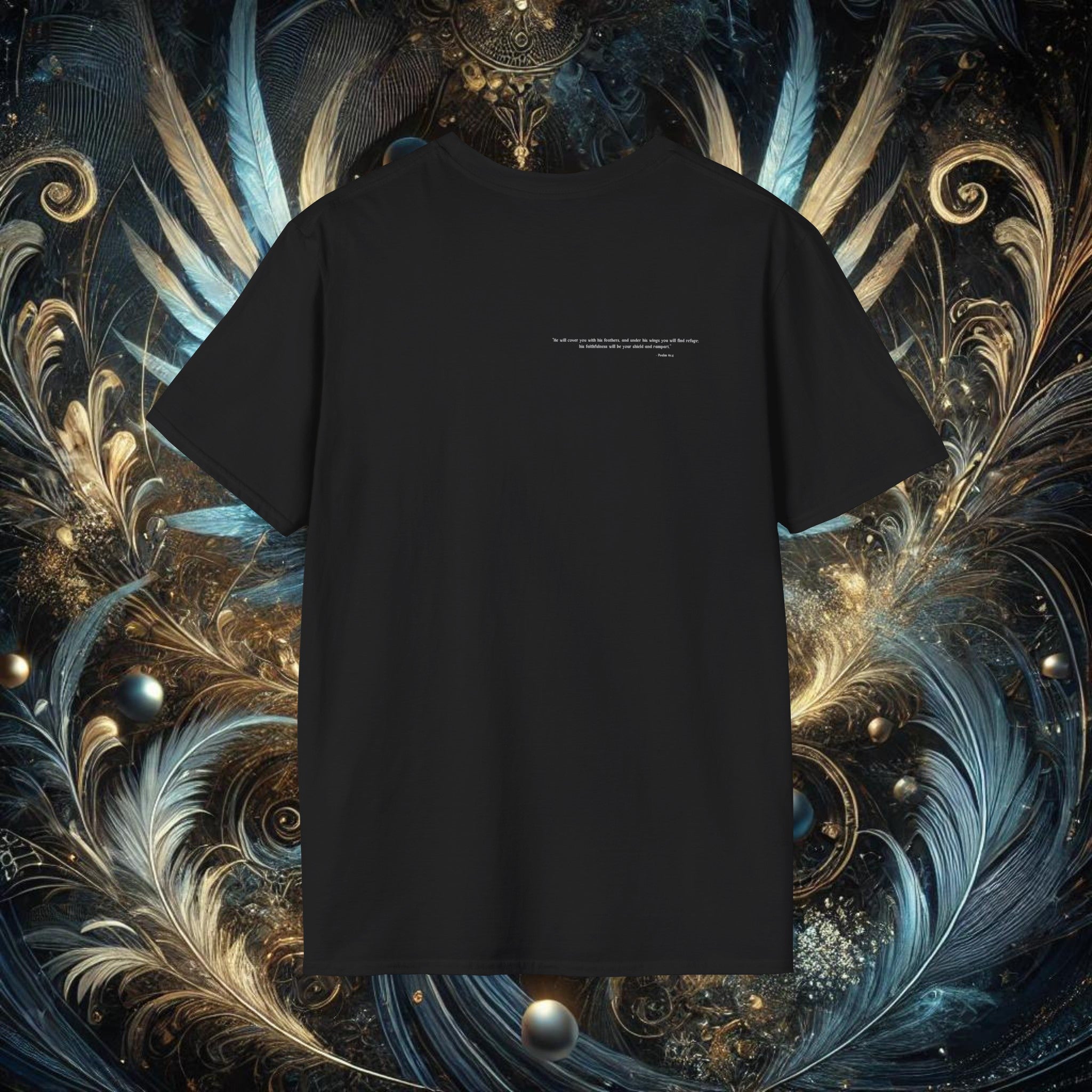 Wings of Protection – Psalm 91:4 T-Shirt