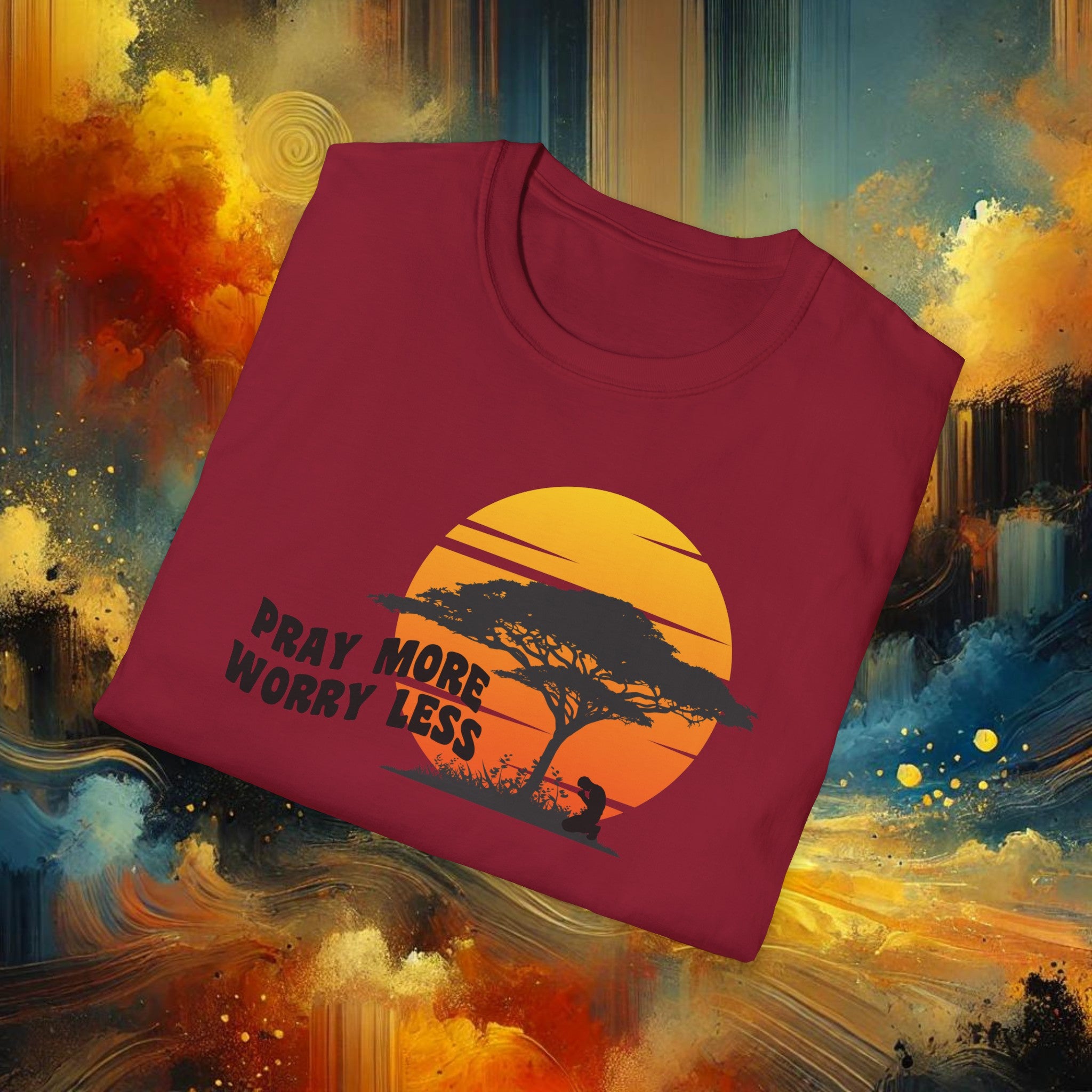 Pray More Worry Less T-Shirt