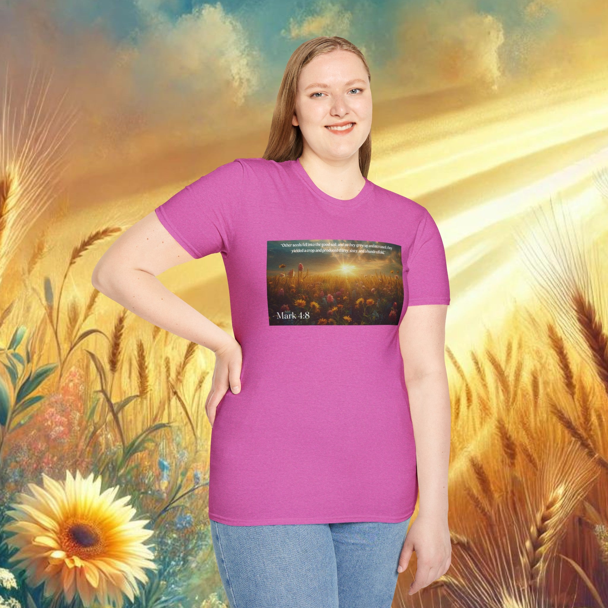 Mark 4:8  T-Shirt