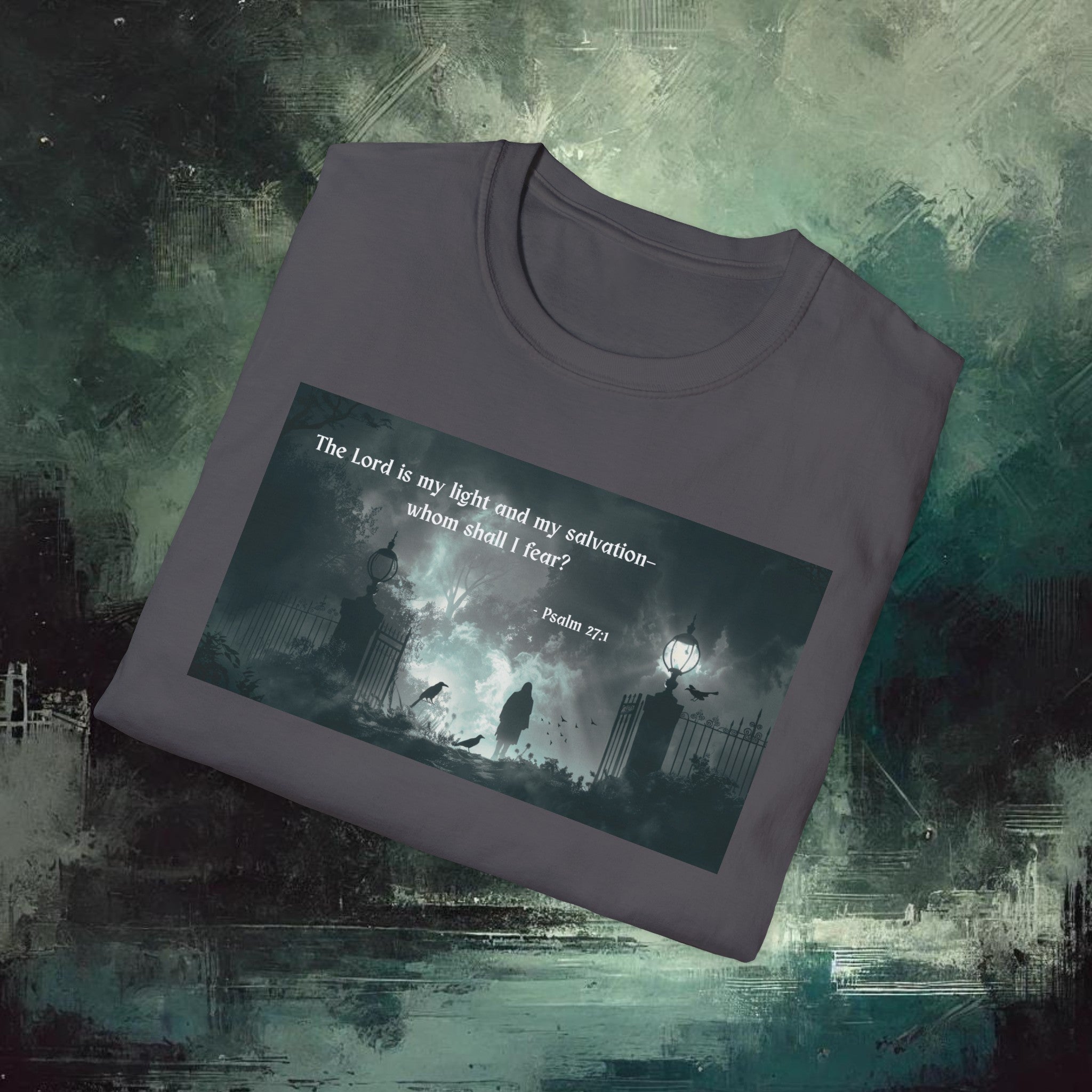 Ethereal Guardian T-Shirt – Psalm 27:1