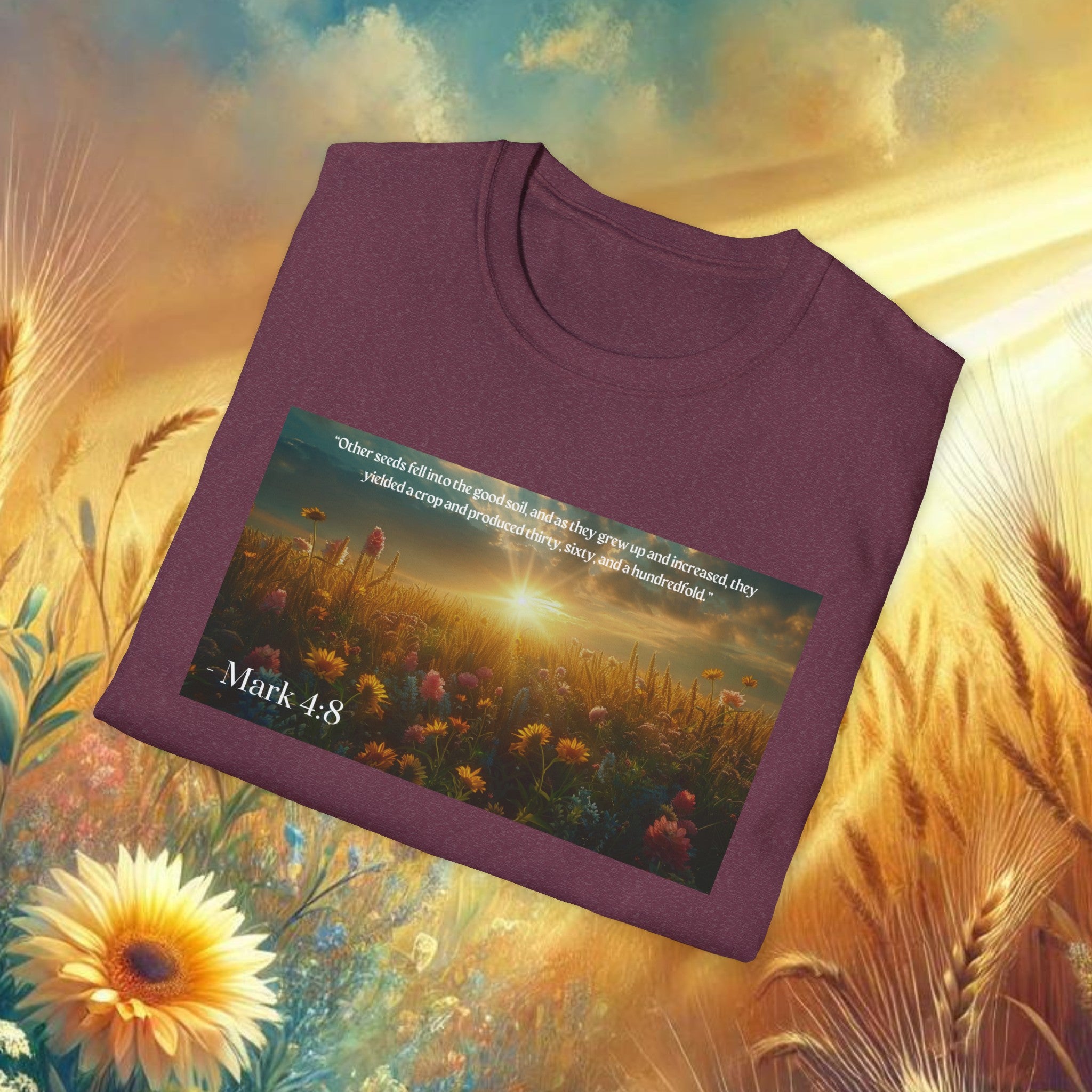 Mark 4:8  T-Shirt