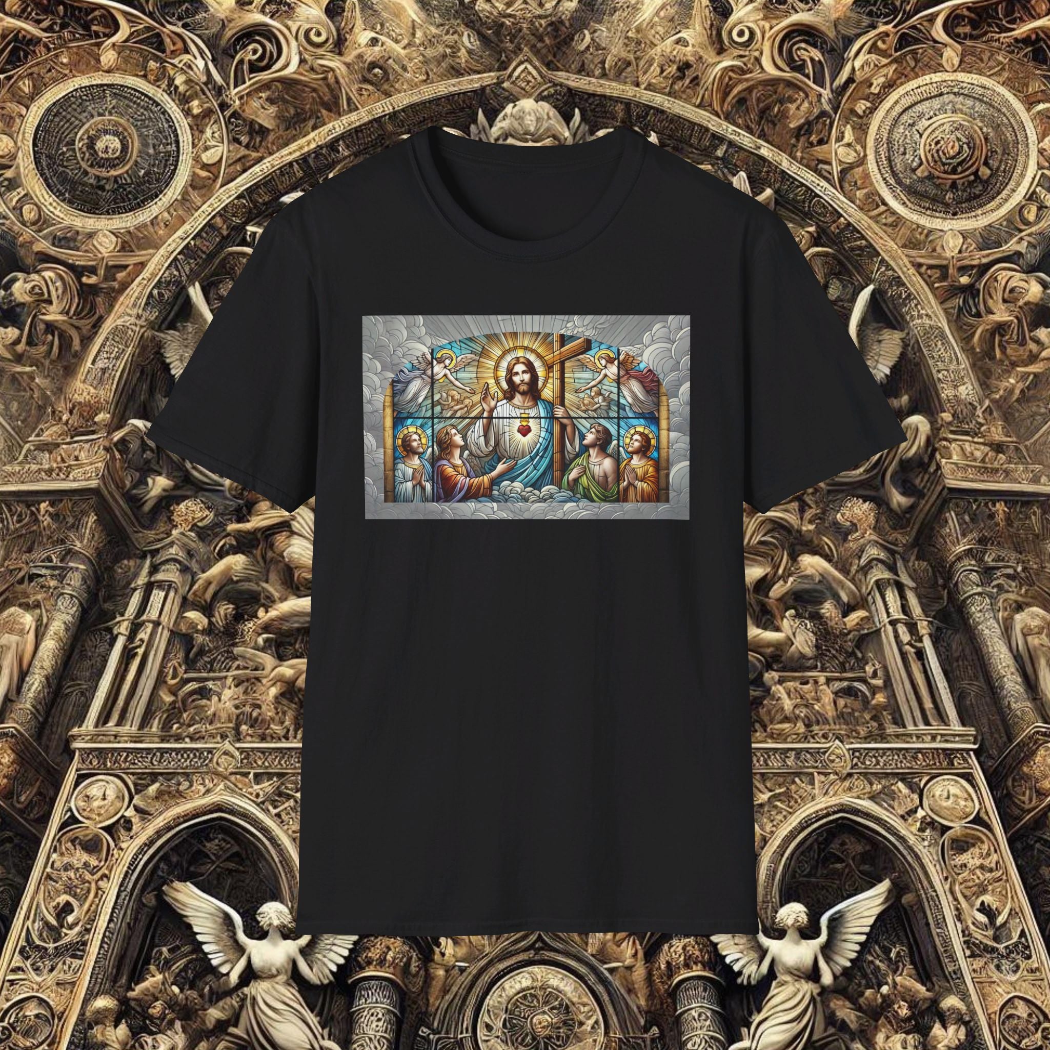 "Stained Glass Savior" T-Shirt