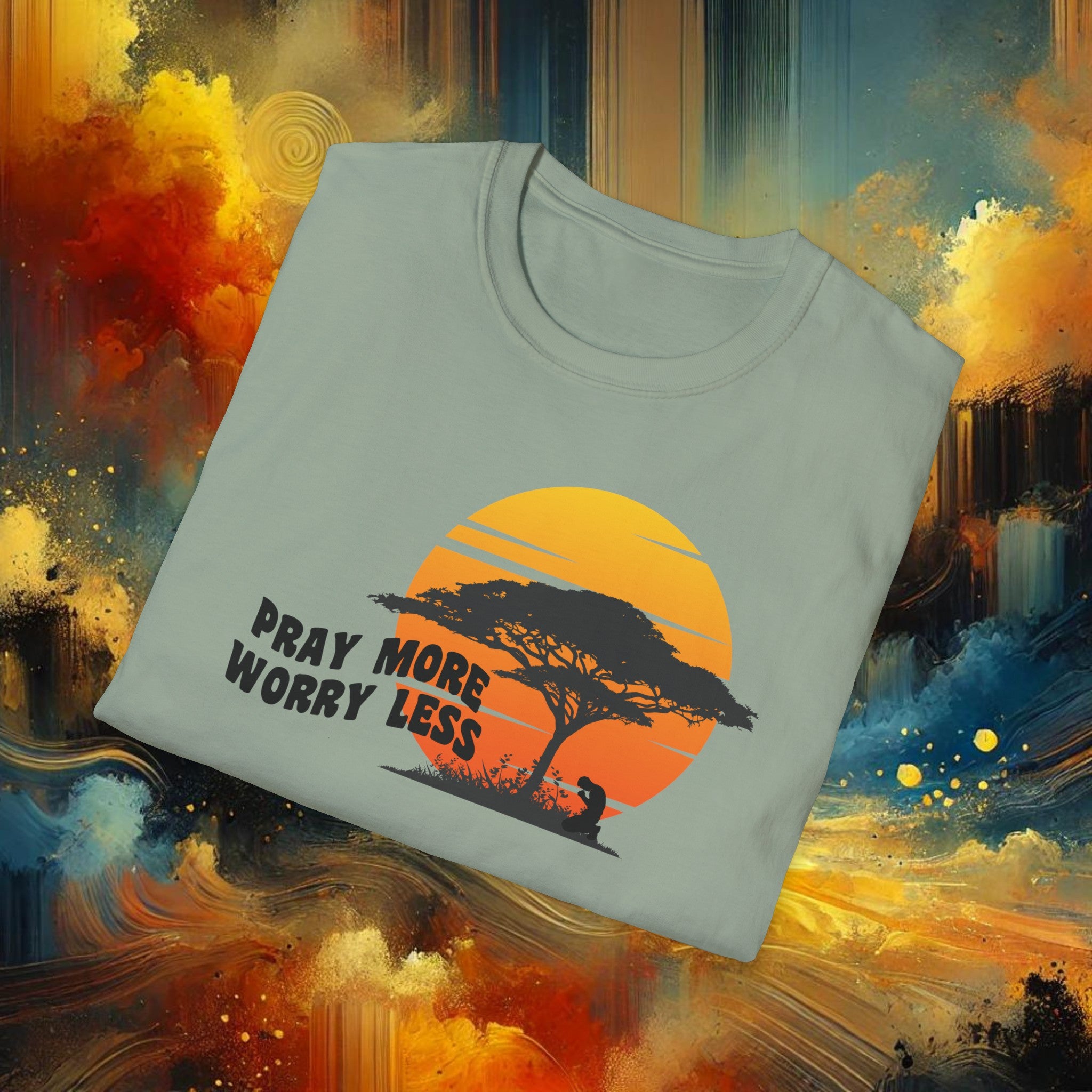 Pray More Worry Less T-Shirt