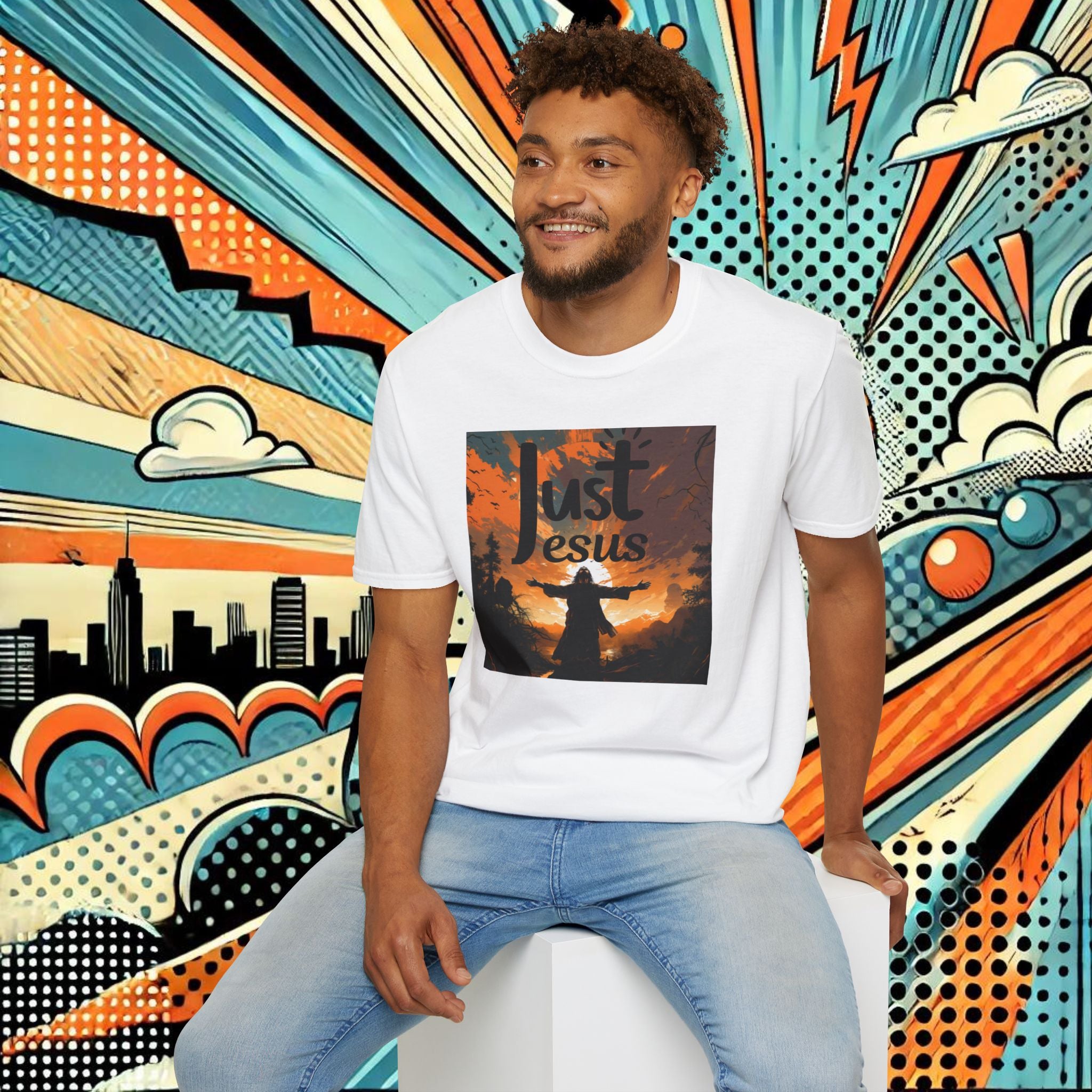 Just Jesus Unisex Softstyle T-Shirt