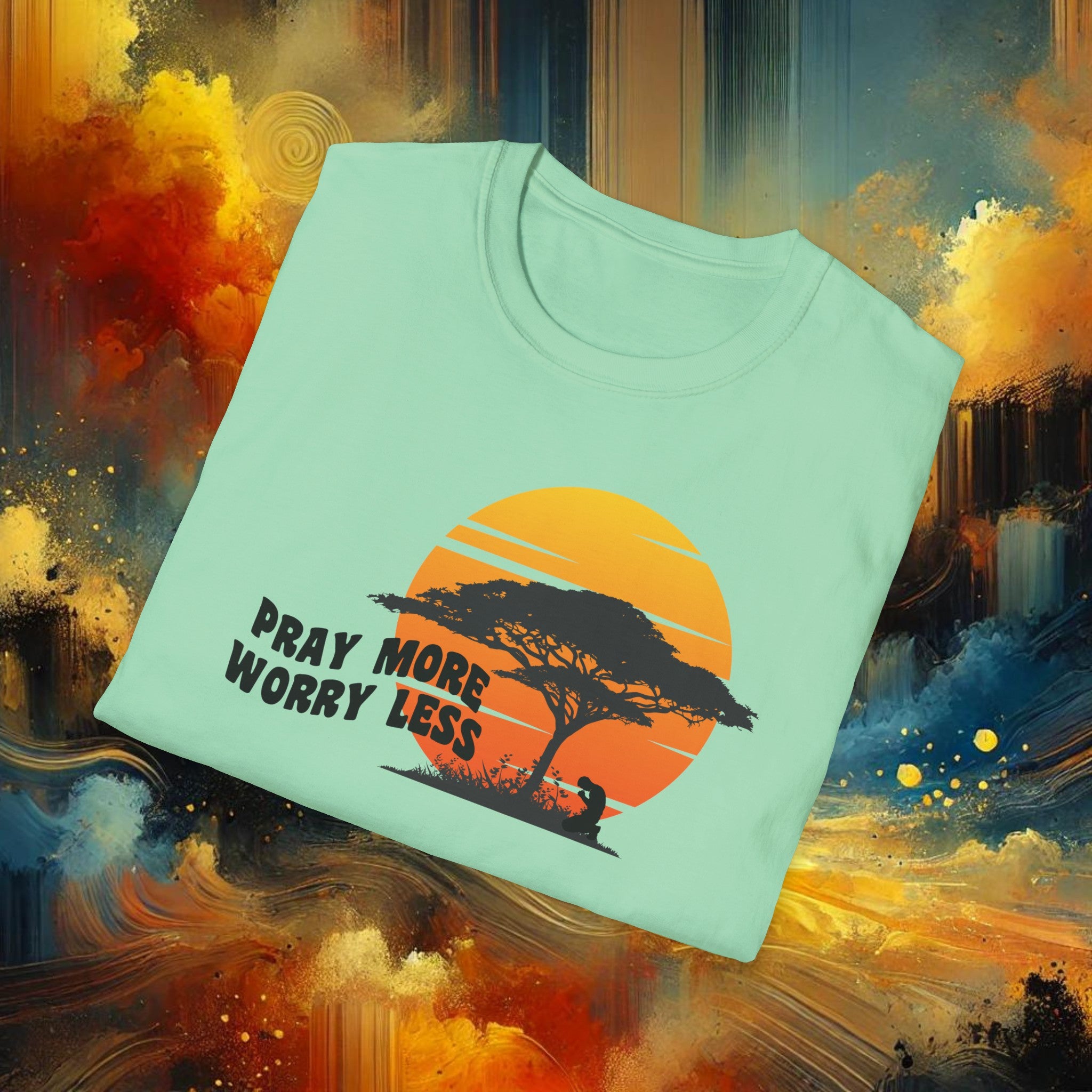 Pray More Worry Less T-Shirt