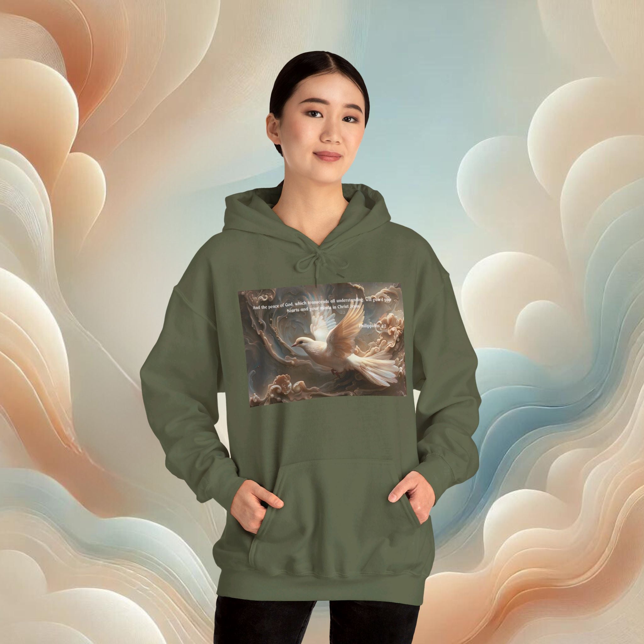 Heavenly Peace Sweatshirt – Philippians 4:7