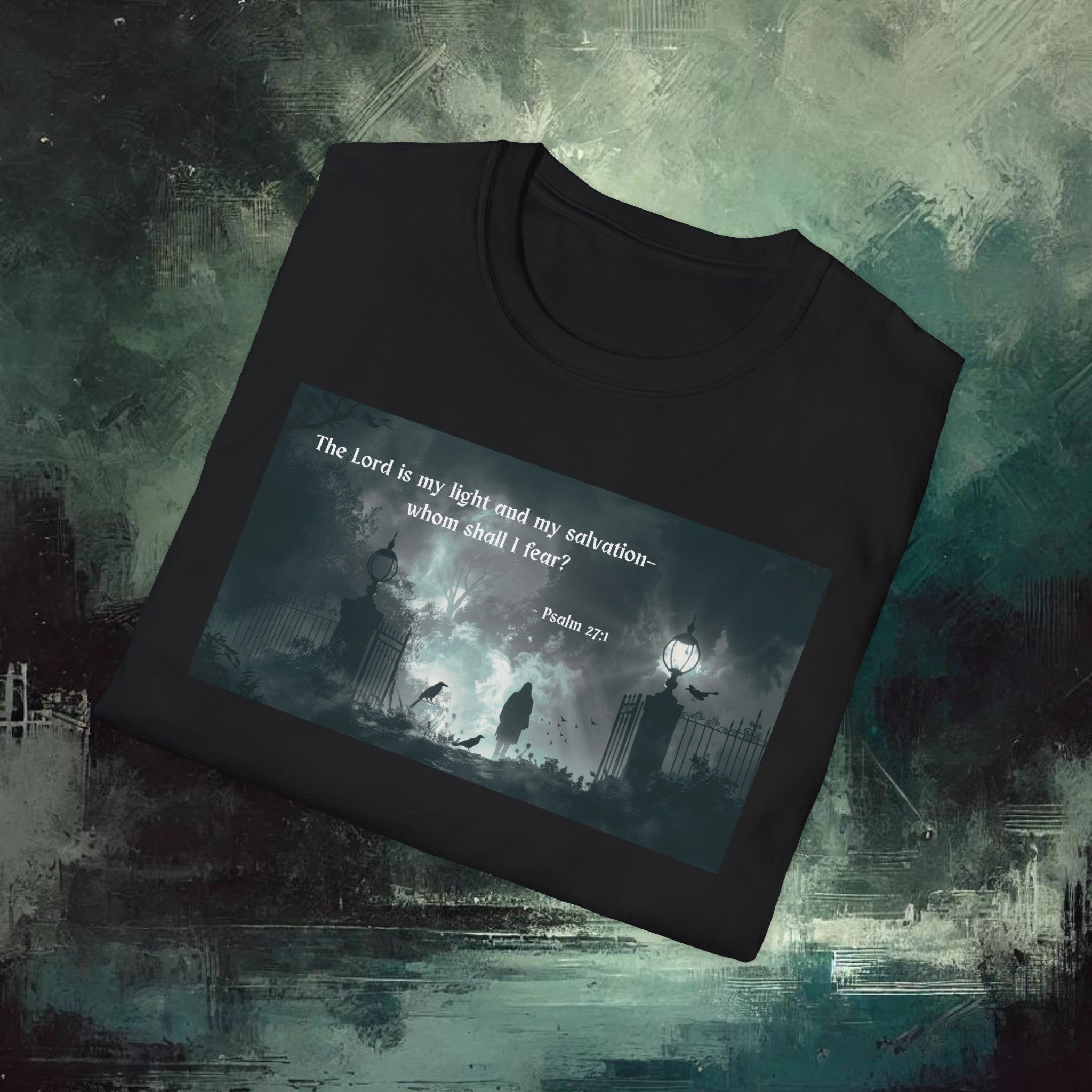 Ethereal Guardian T-Shirt – Psalm 27:1