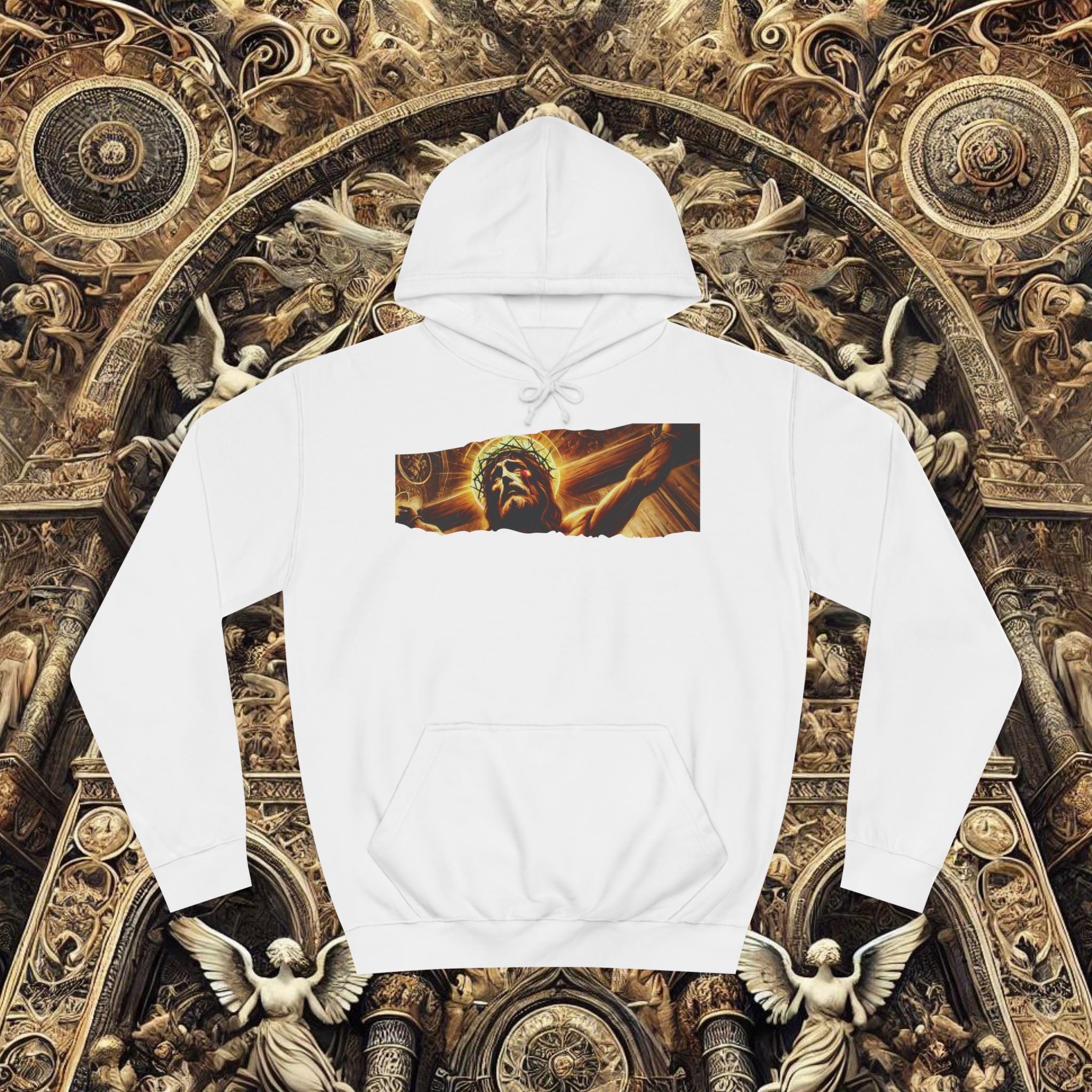 Anguish on The Cross Hoodie