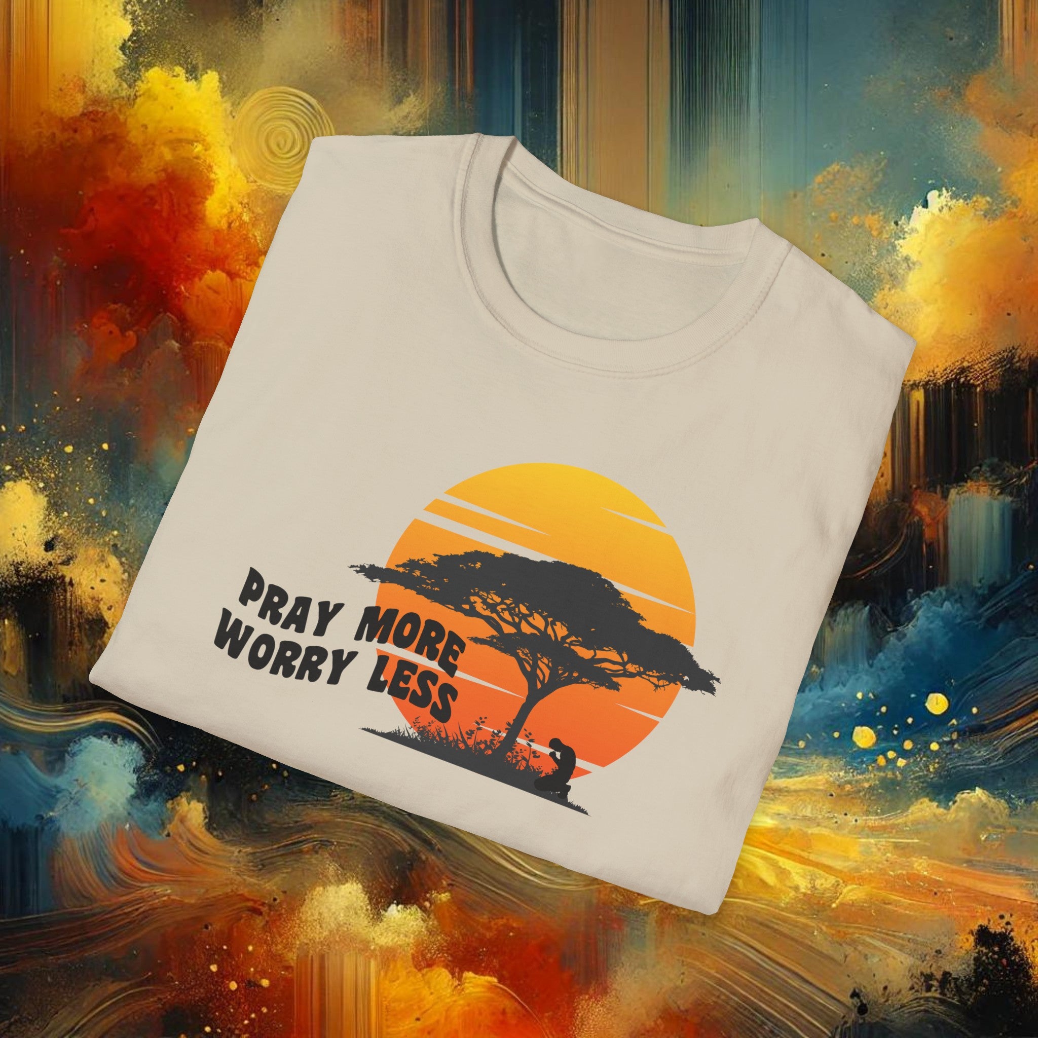 Pray More Worry Less T-Shirt