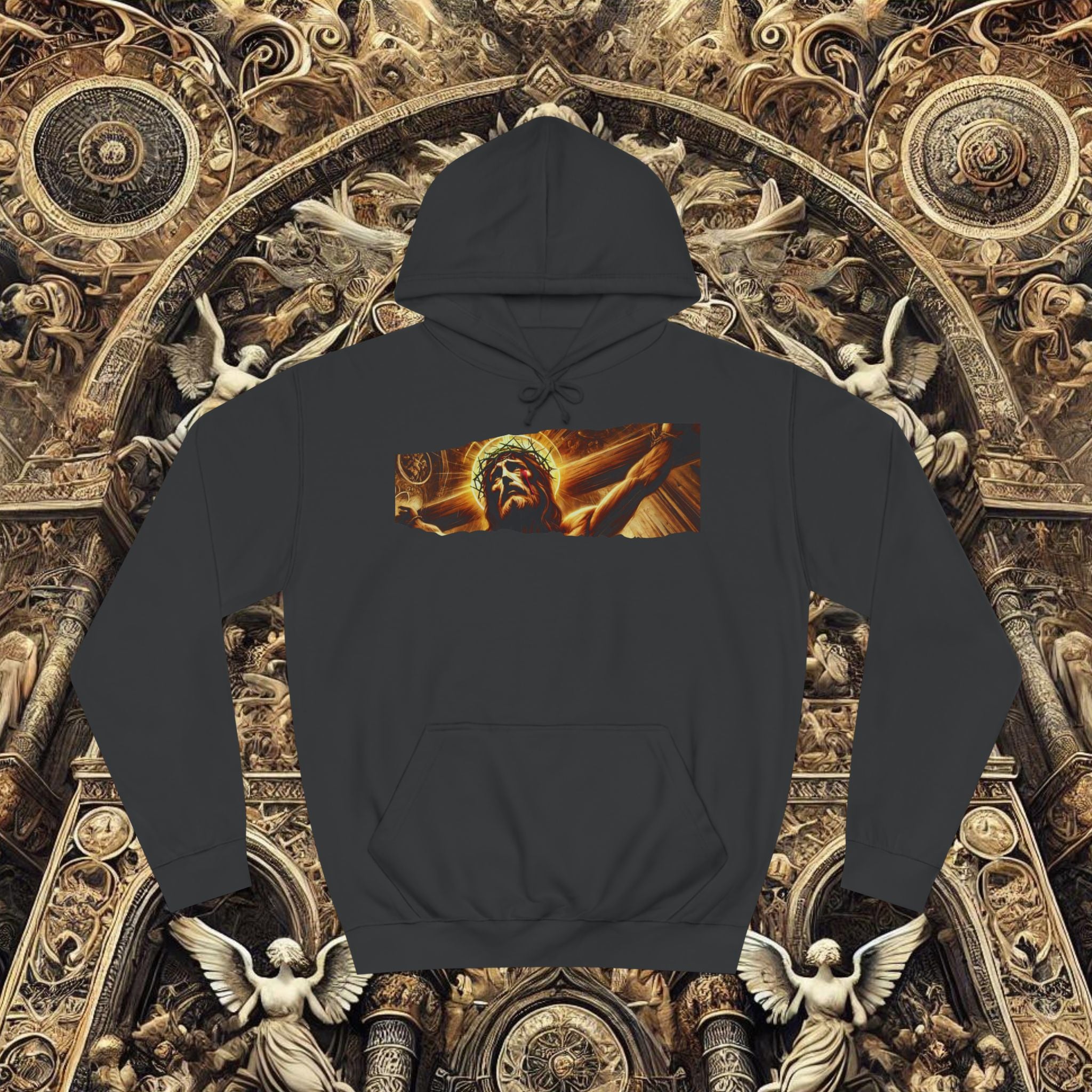 Anguish on The Cross Hoodie