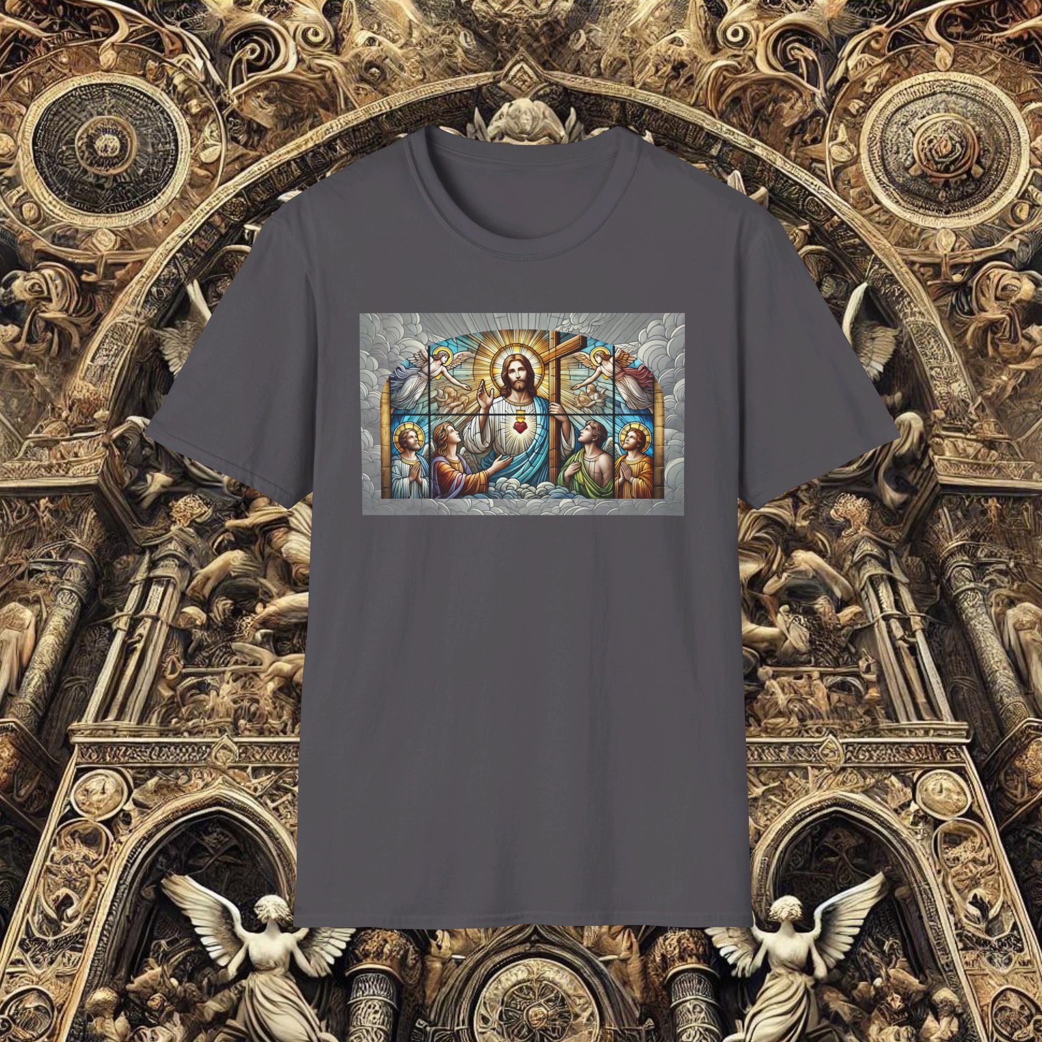 "Stained Glass Savior" T-Shirt