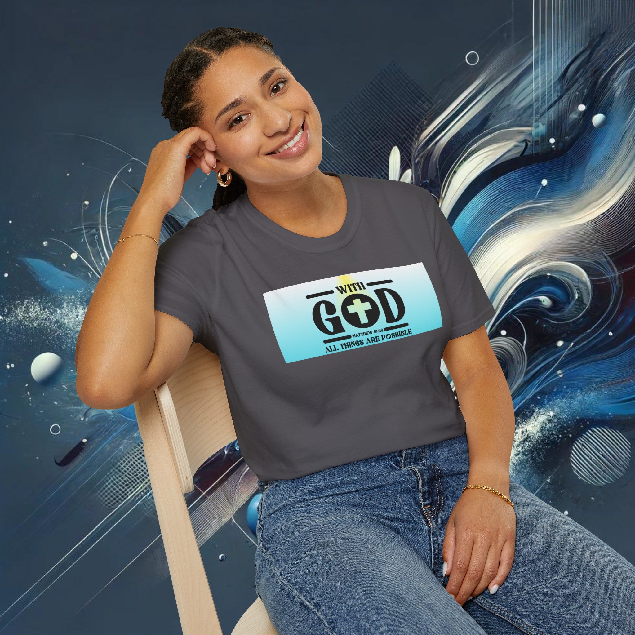 With God, All Things Are Possible T-Shirt