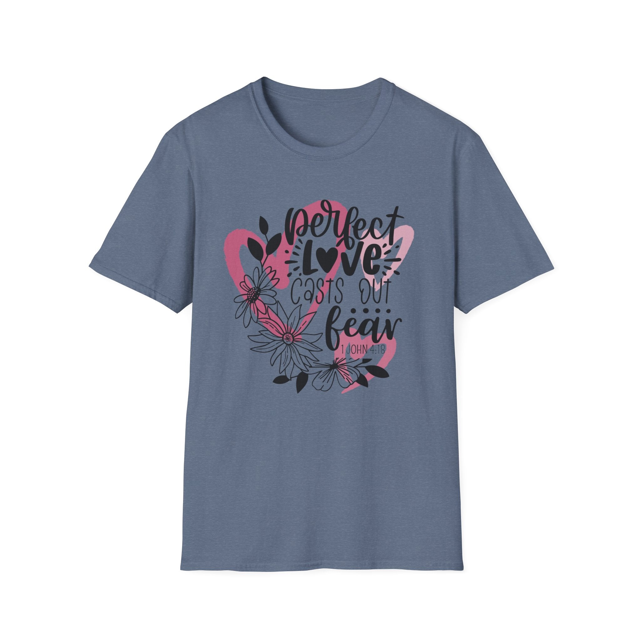 1John 4:18 Women's Softstyle T-Shirt