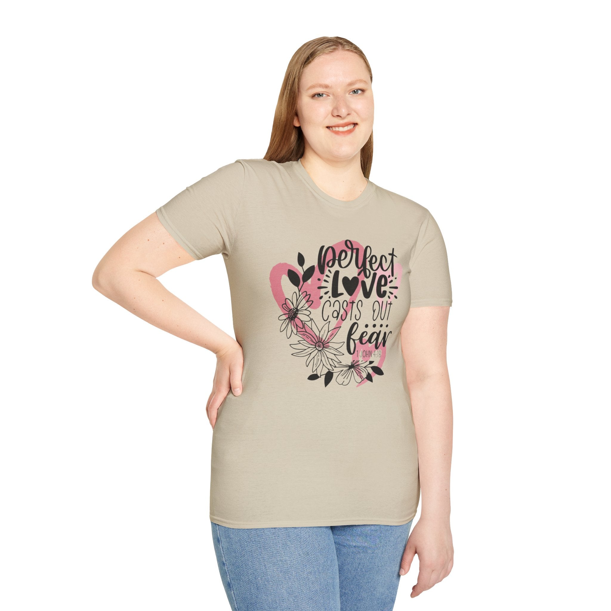 1John 4:18 Women's Softstyle T-Shirt