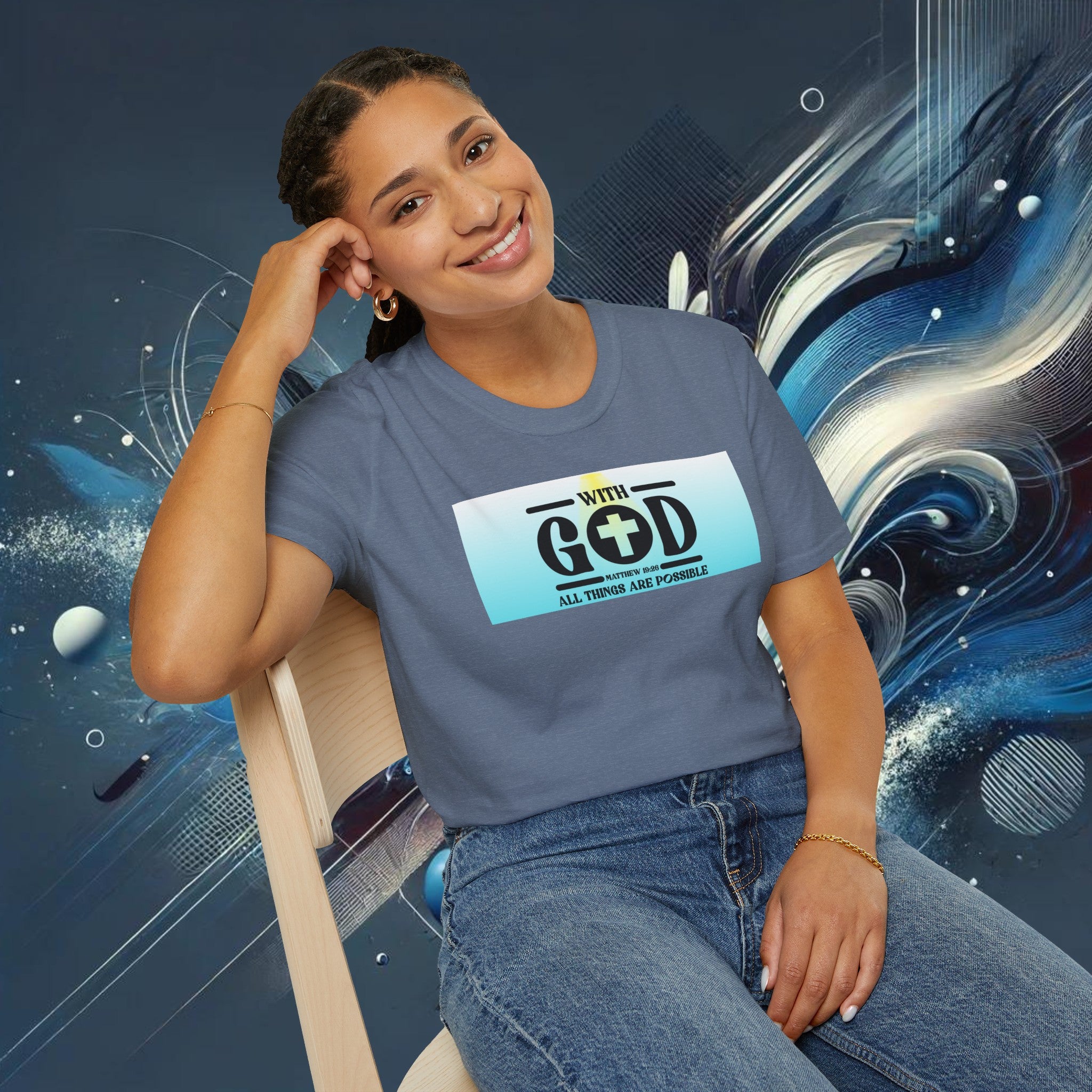 With God, All Things Are Possible T-Shirt