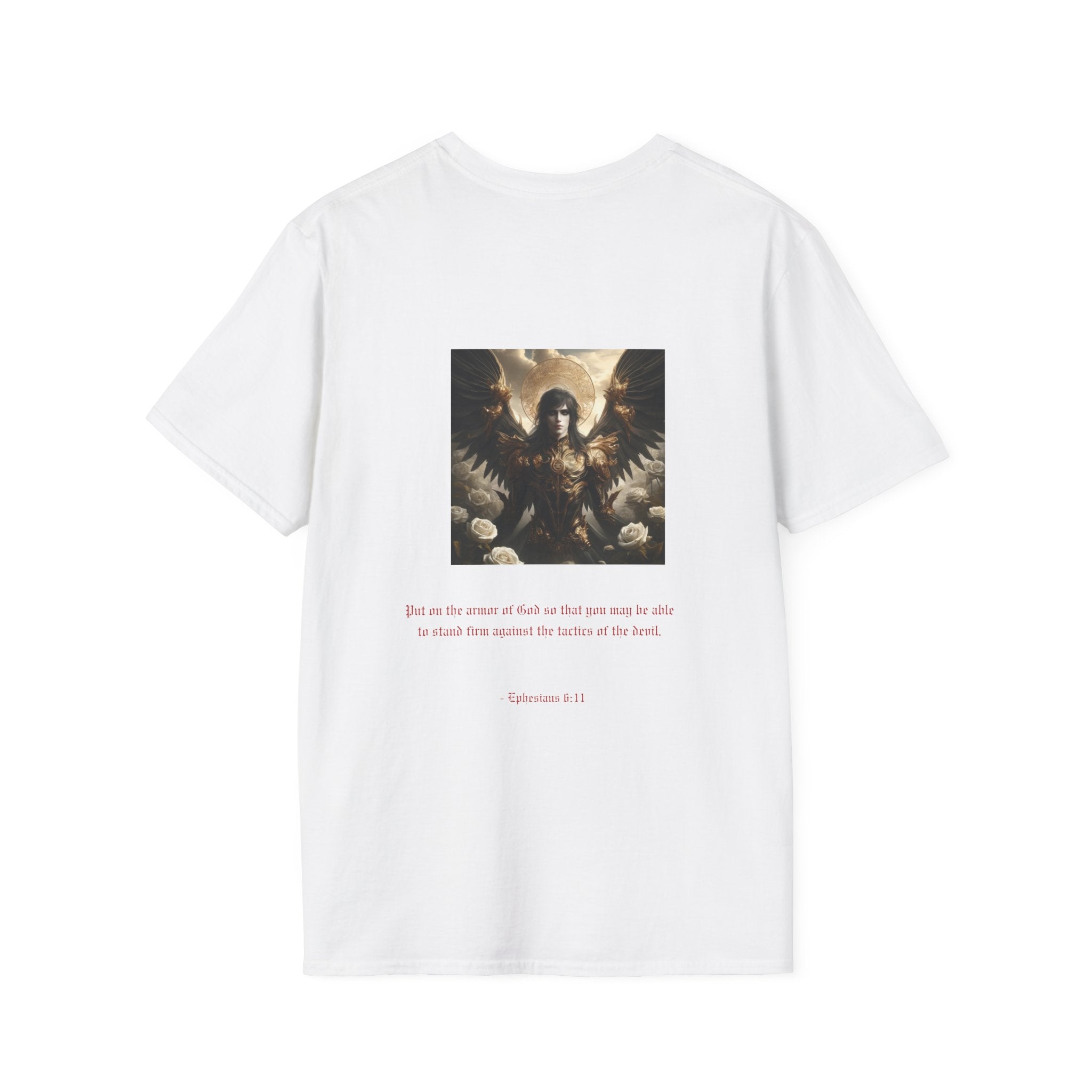 Ephesians 6:11 Armored Angel Unisex Softstyle T-Shirt