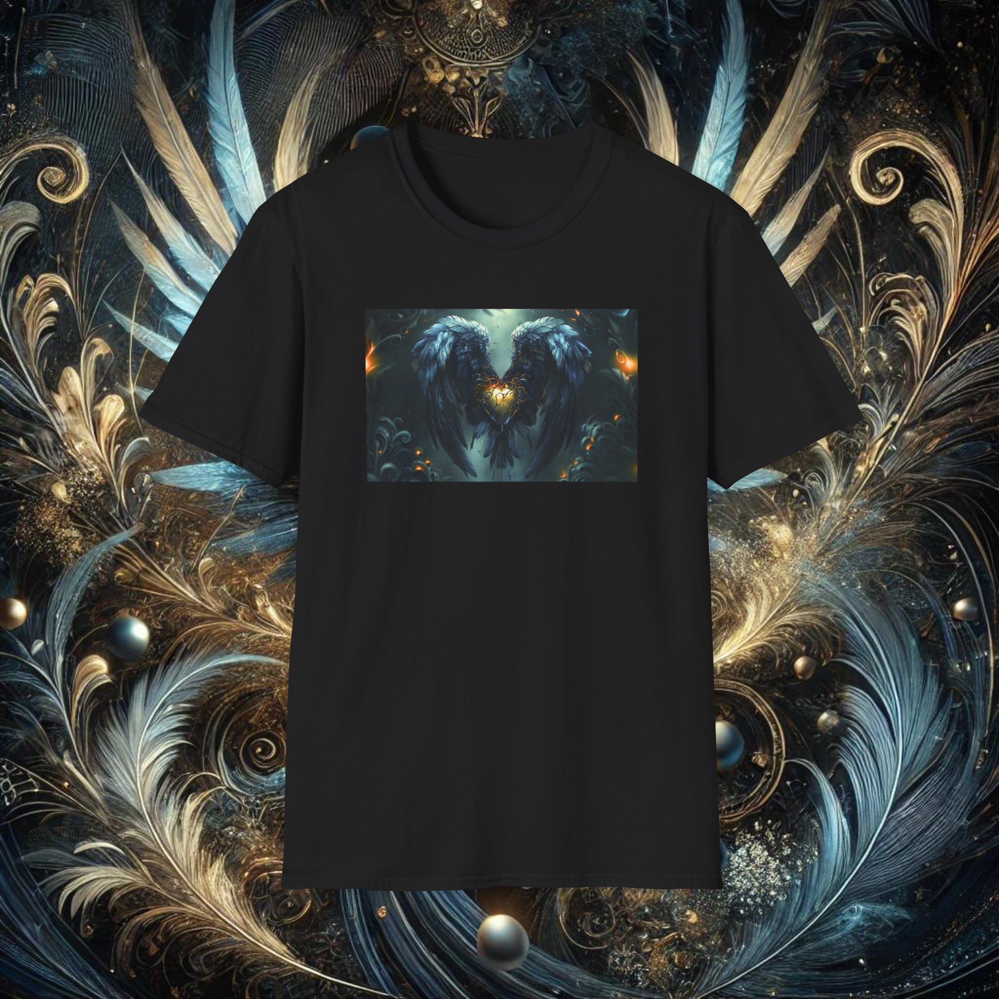 Wings of Protection – Psalm 91:4 T-Shirt