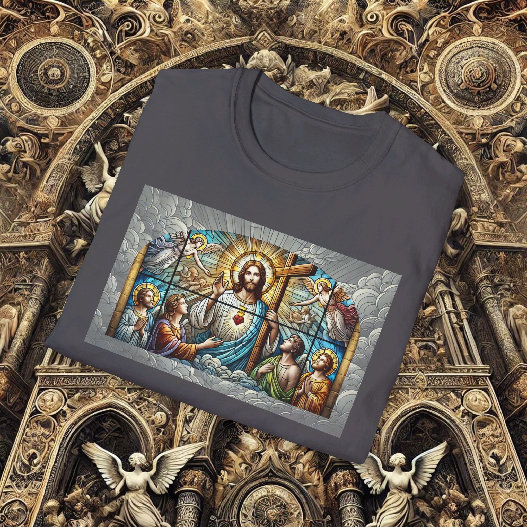 "Stained Glass Savior" T-Shirt