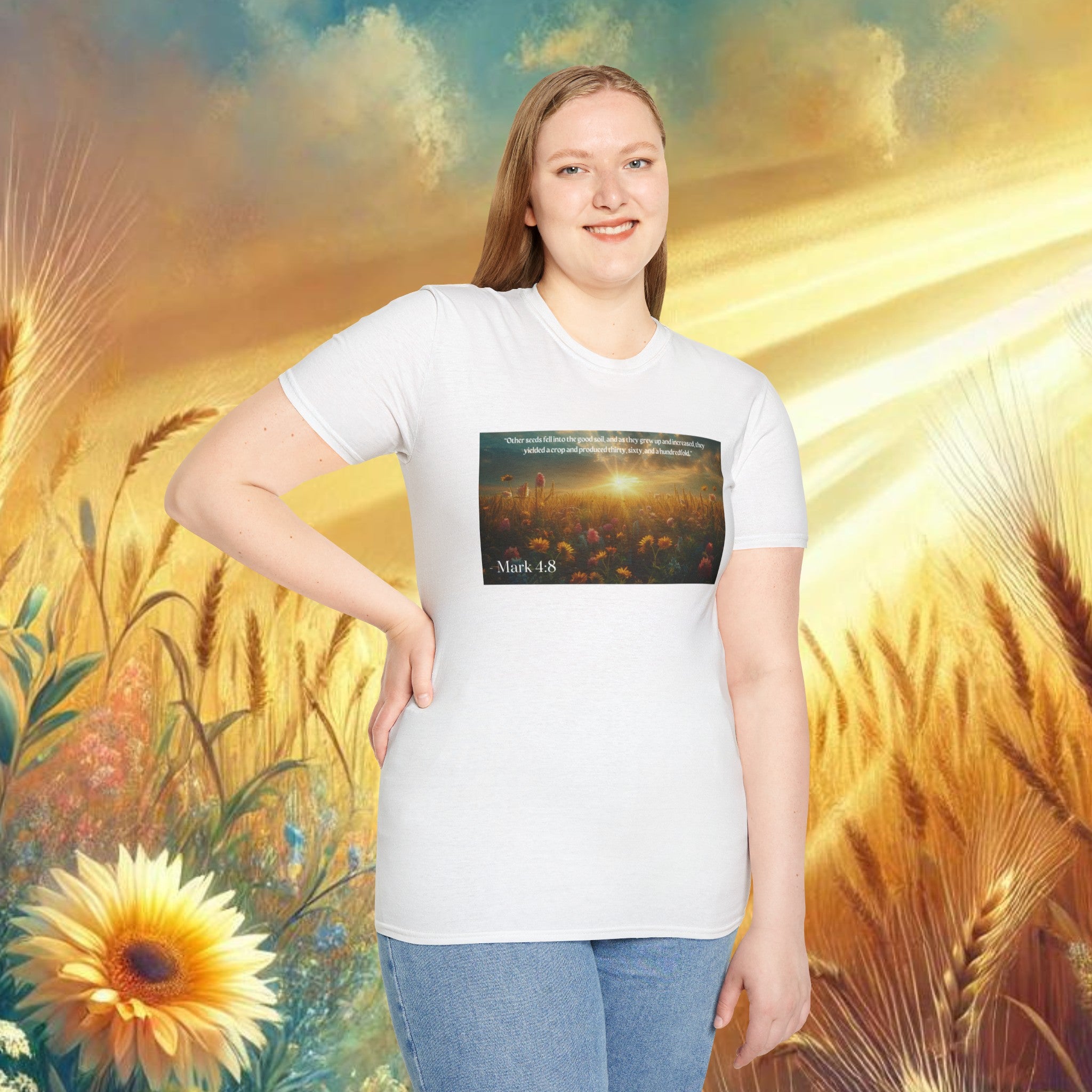 Mark 4:8  T-Shirt