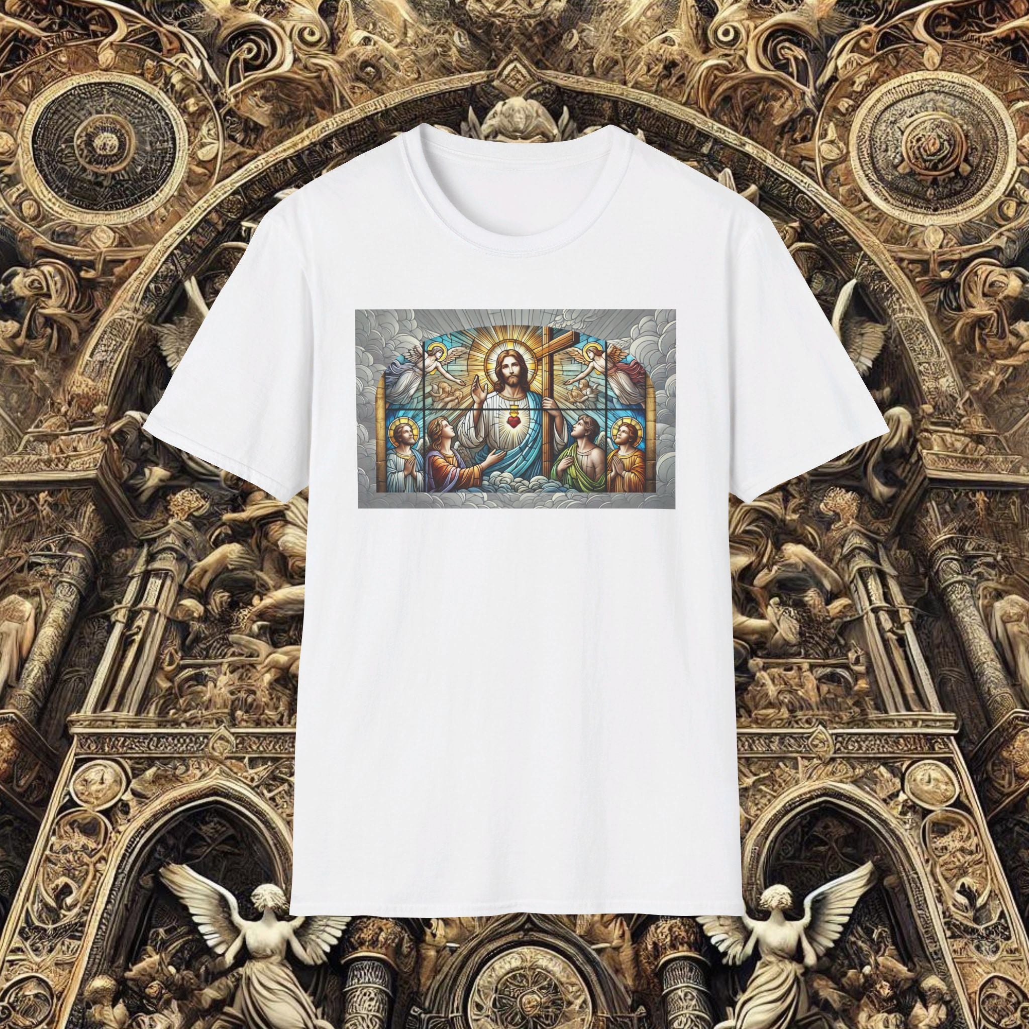 "Stained Glass Savior" T-Shirt