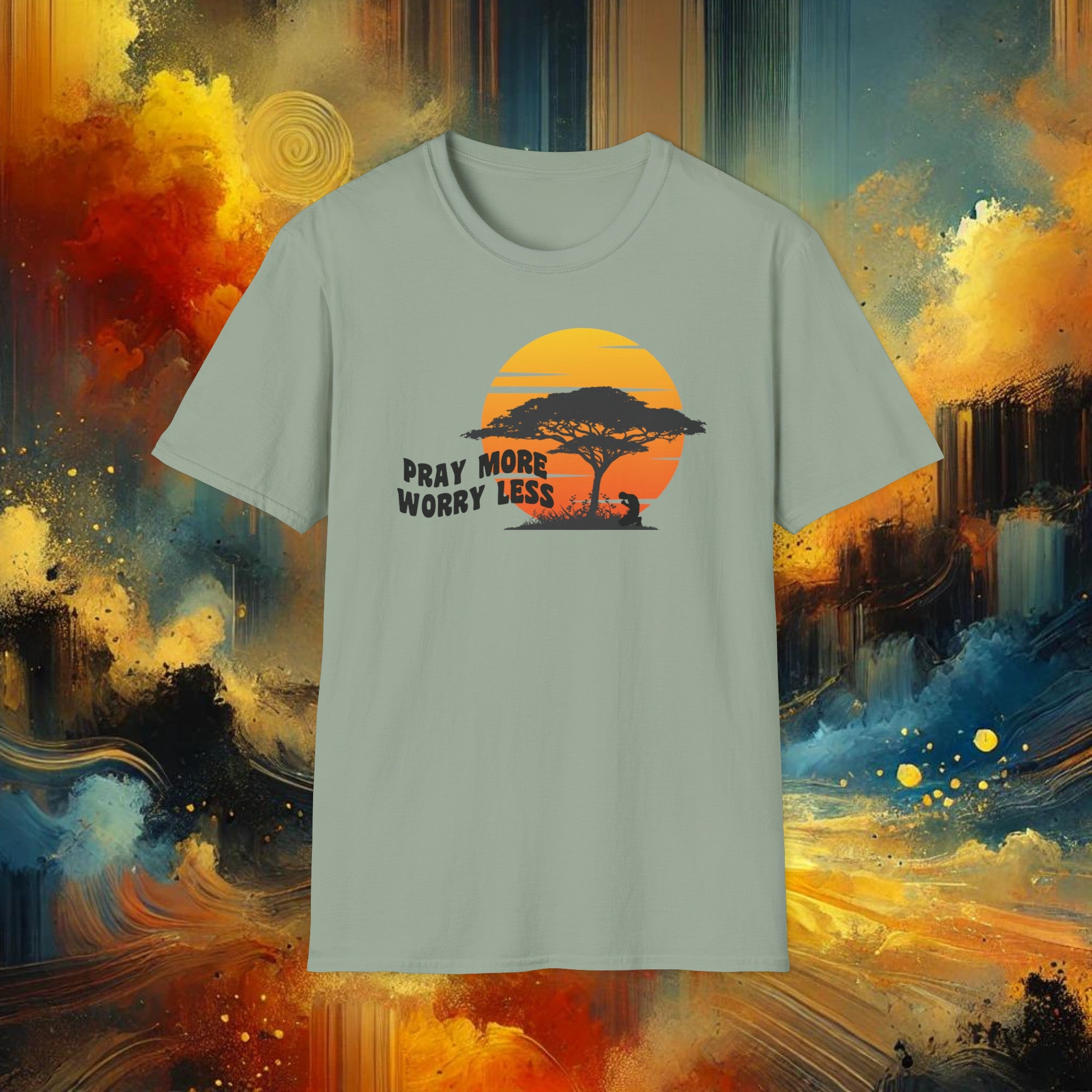 Pray More Worry Less T-Shirt