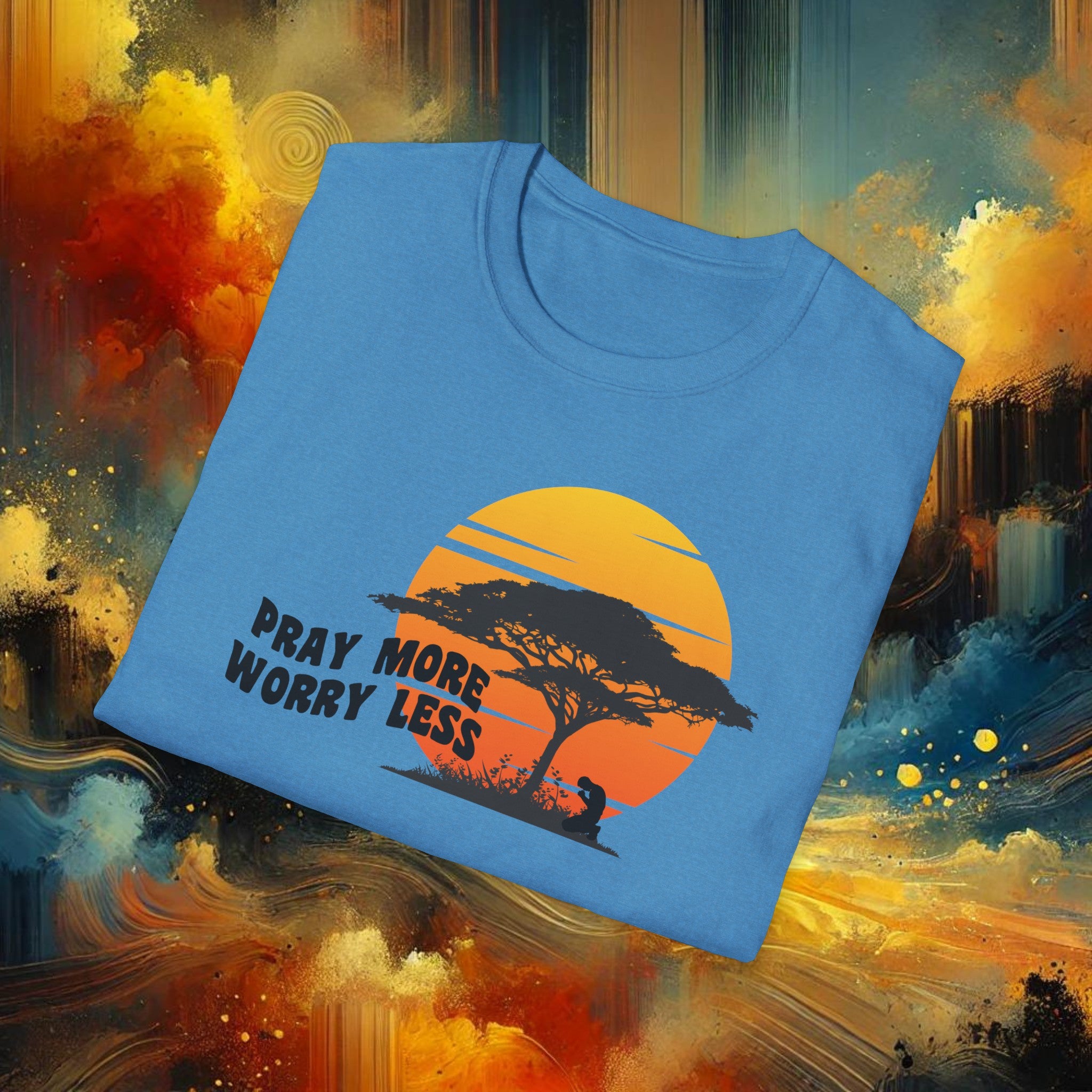 Pray More Worry Less T-Shirt